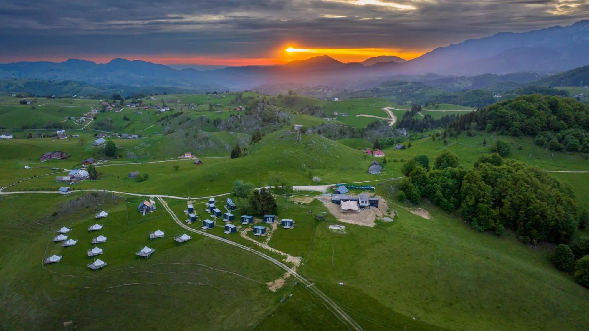 Property building in Ursa Mica Glamping Resort