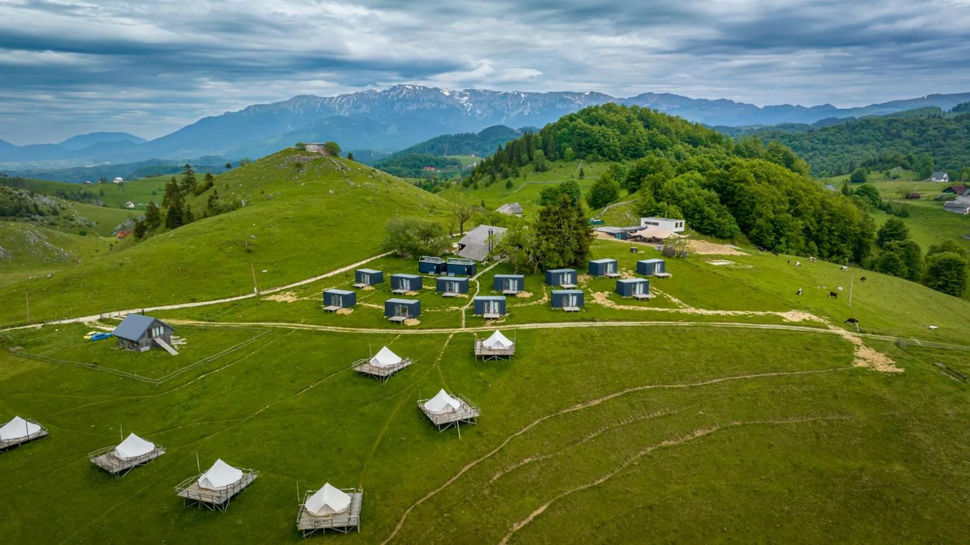 Property building in Ursa Mica Glamping Resort