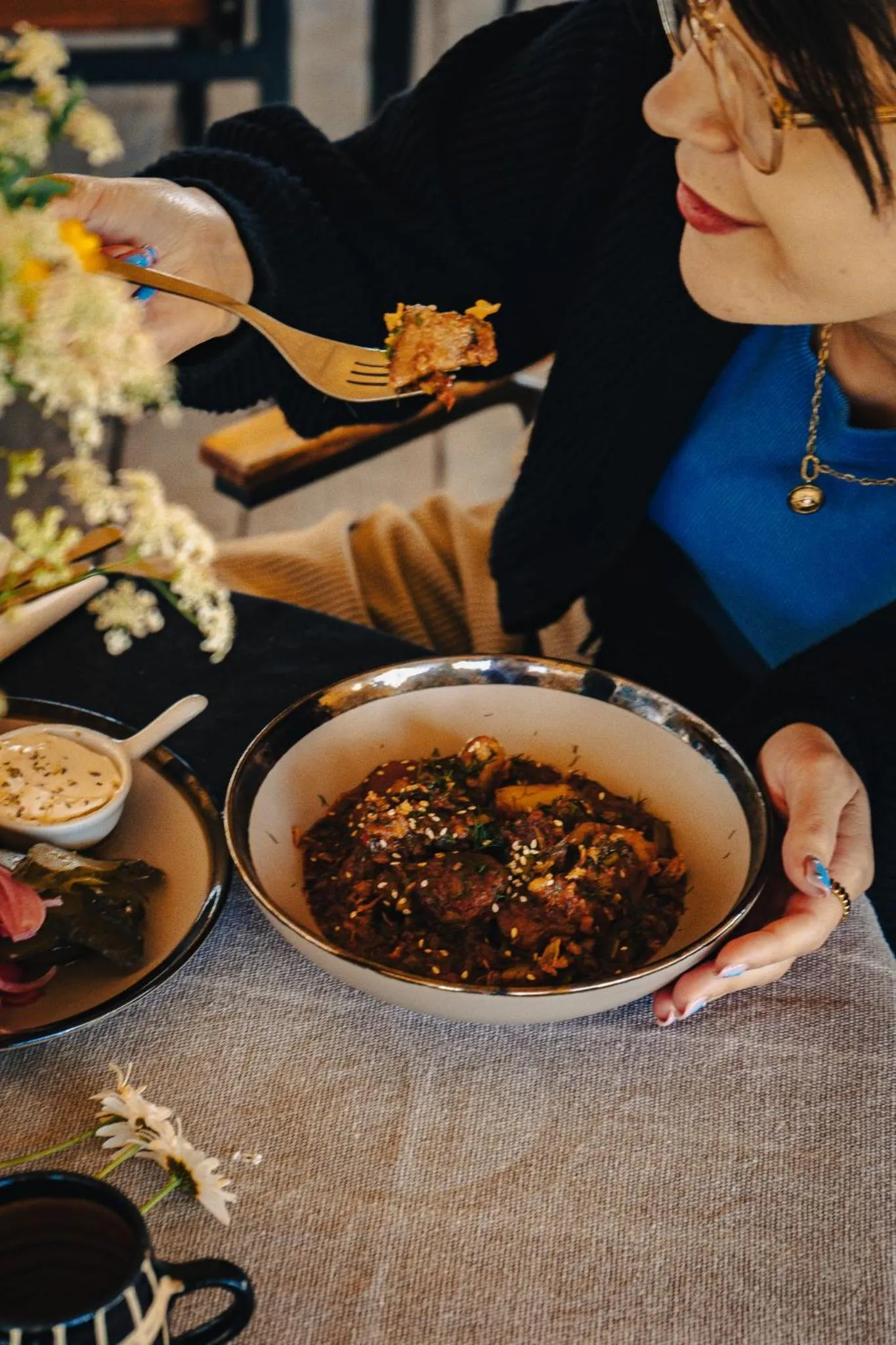 Restaurant/places to eat in Ursa Mica Glamping Resort