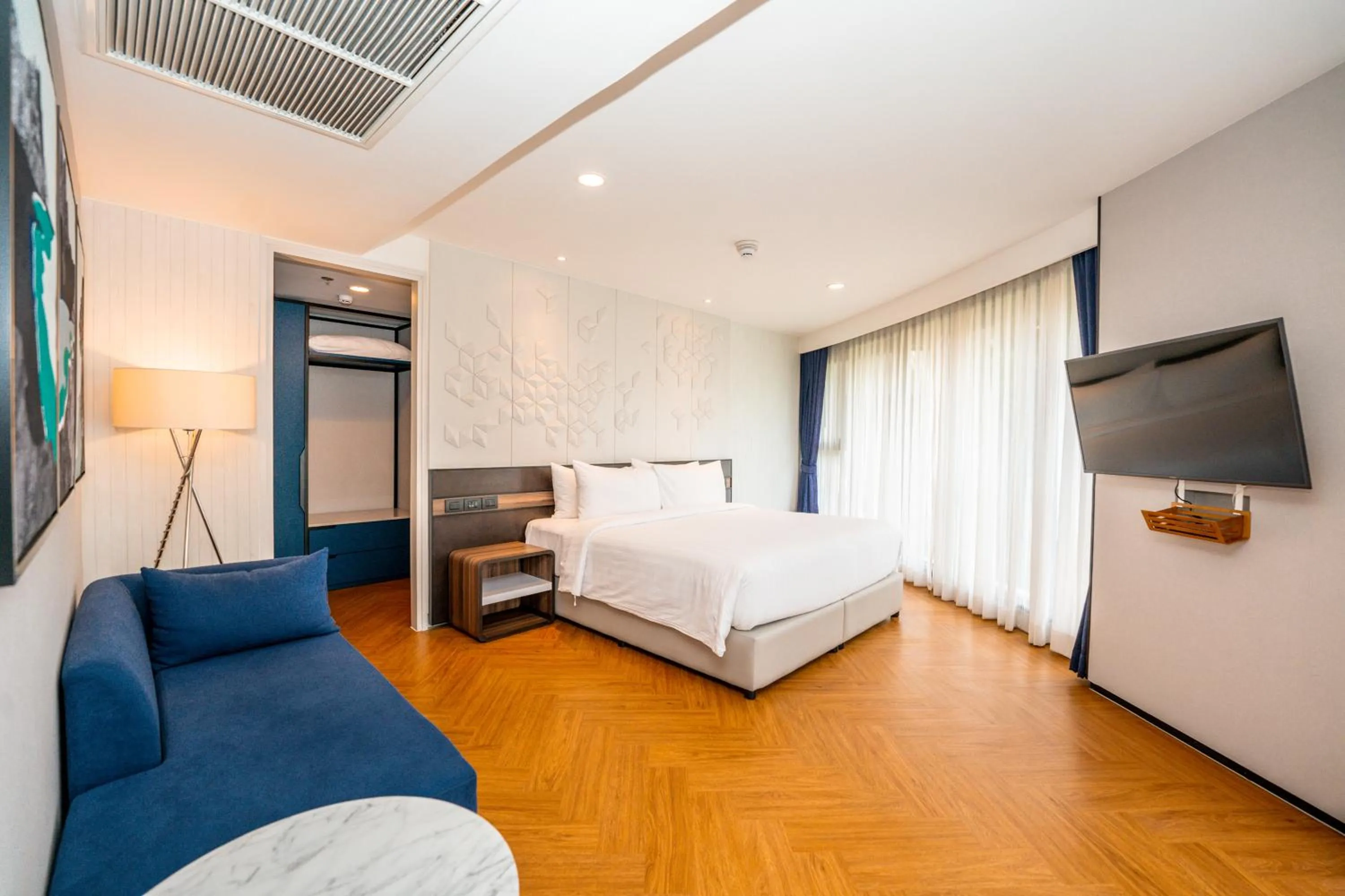 Bed in Amanta Hotel & Residence Sathorn