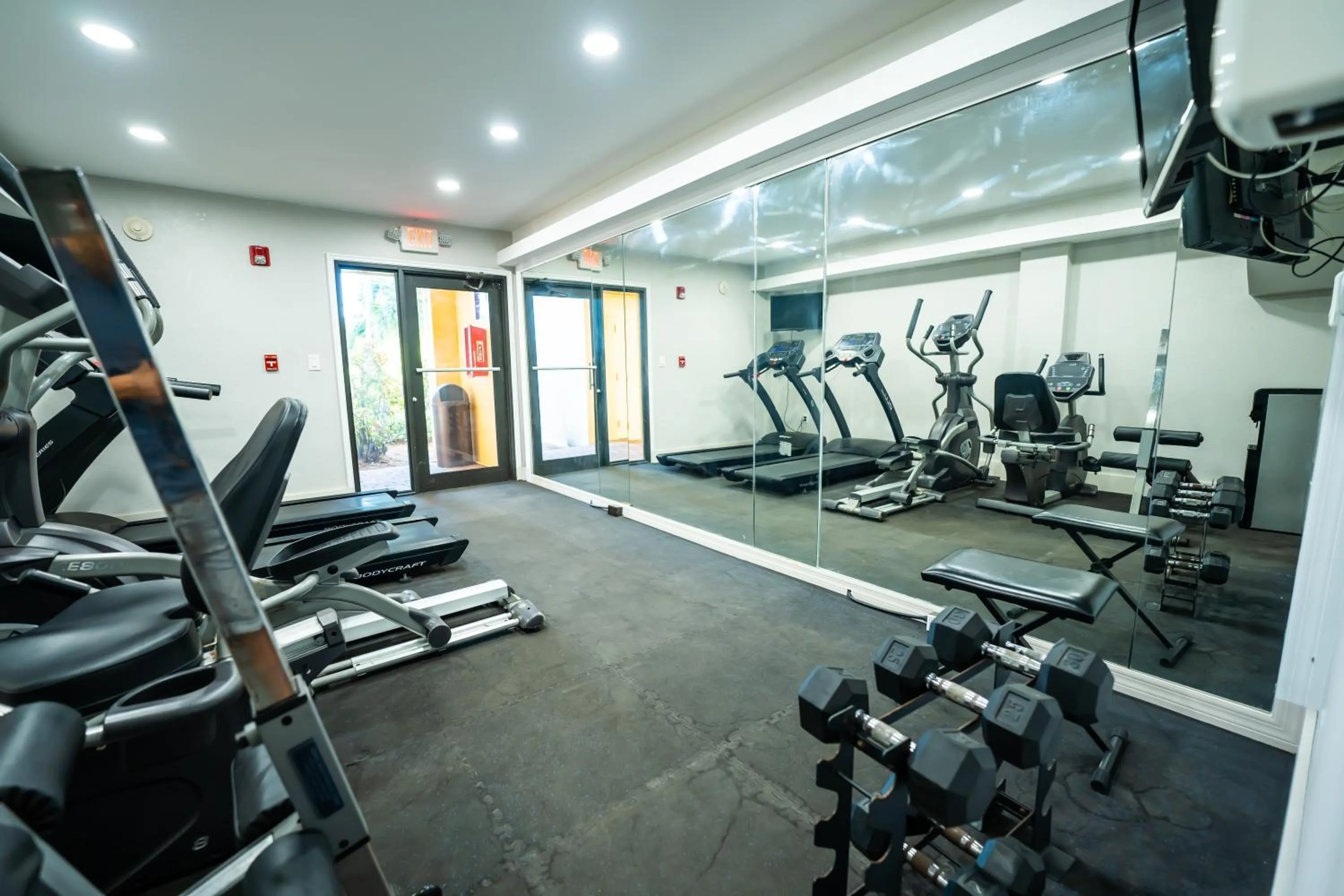 Fitness centre/facilities in Boca Plaza