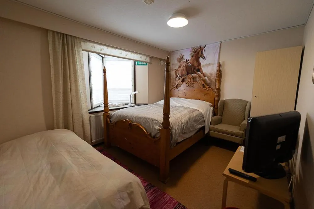 Bed in Gasthaus.himanka