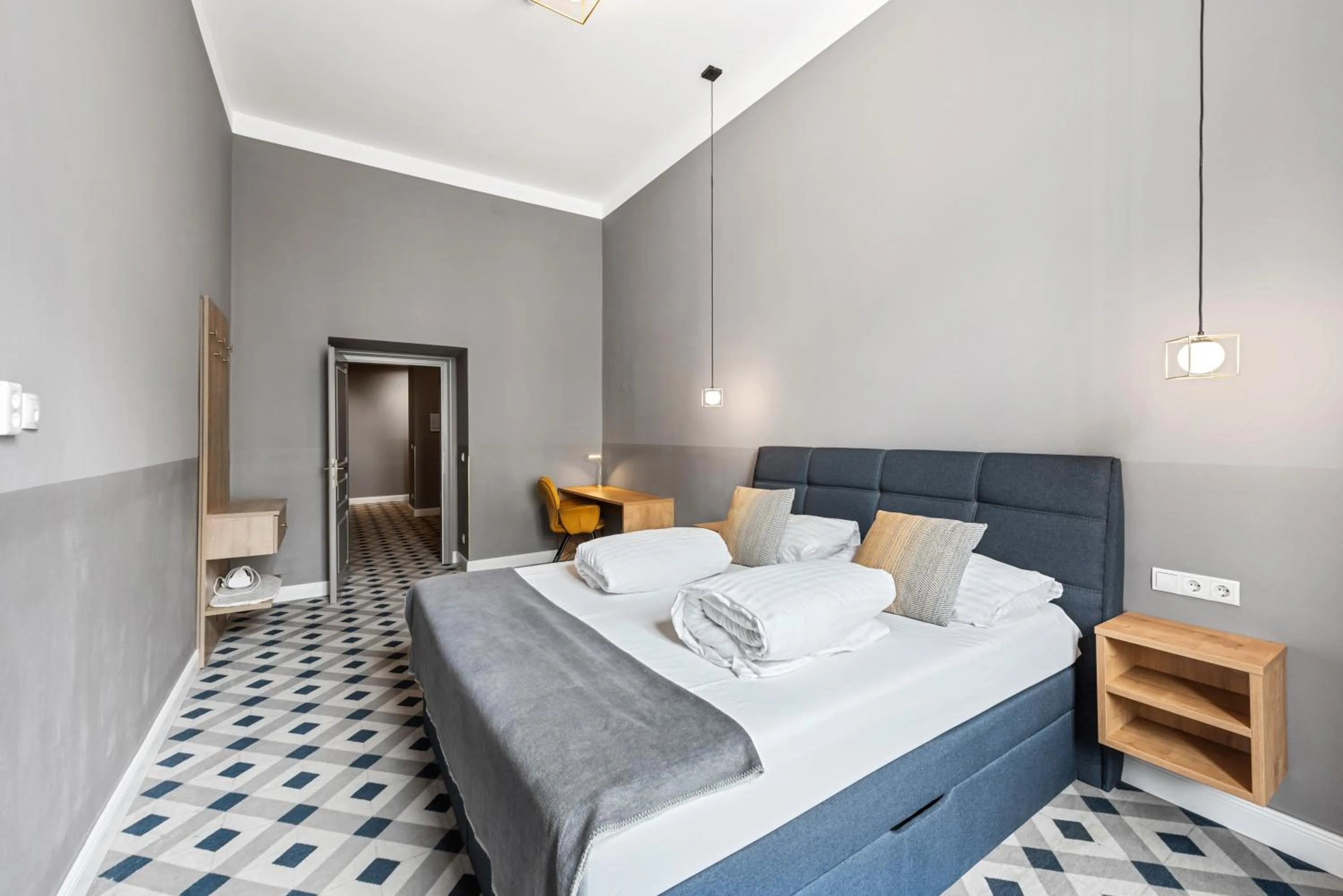 Bedroom, Bed in KH Opera Apartments