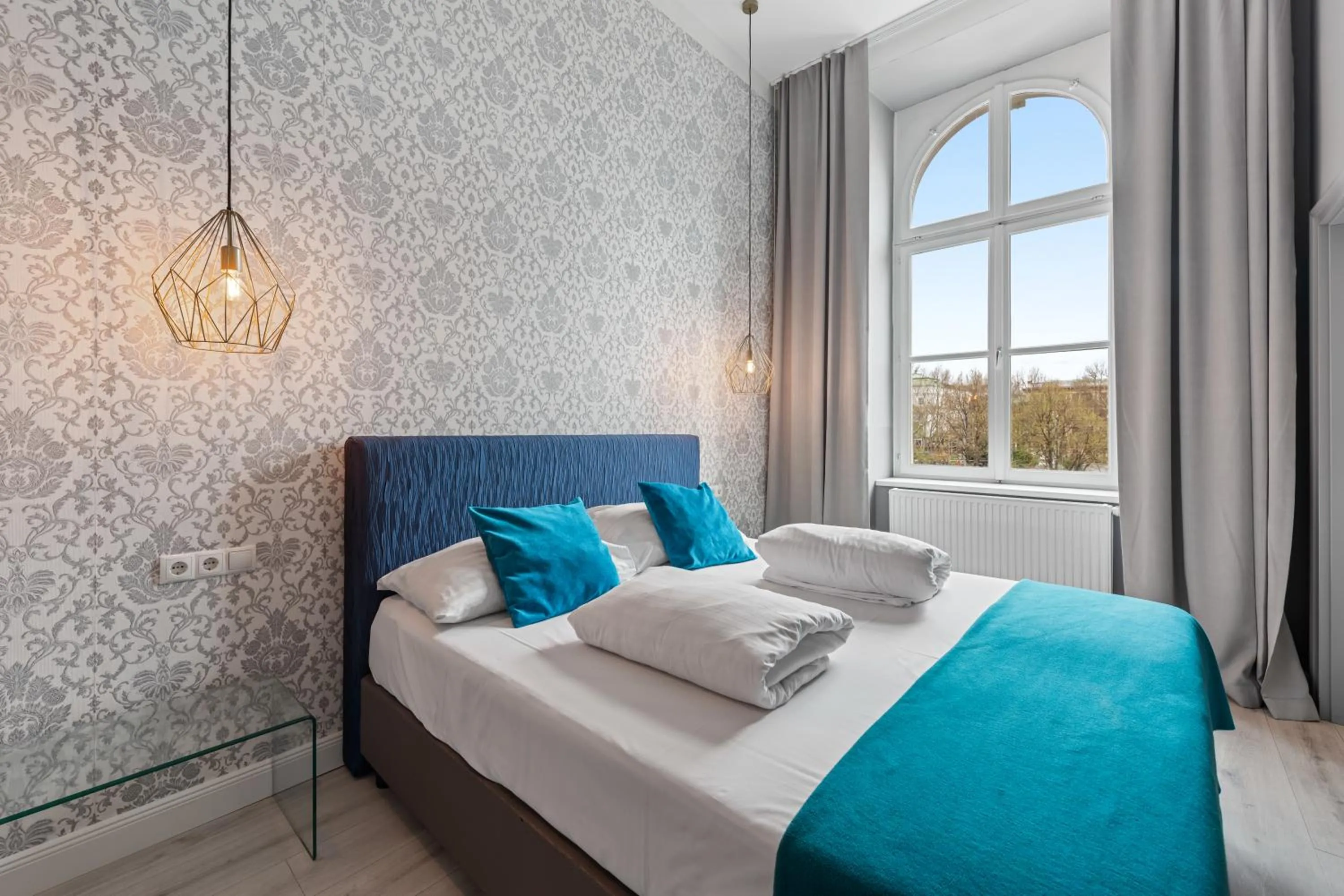 Bedroom, Bed in KH Opera Apartments