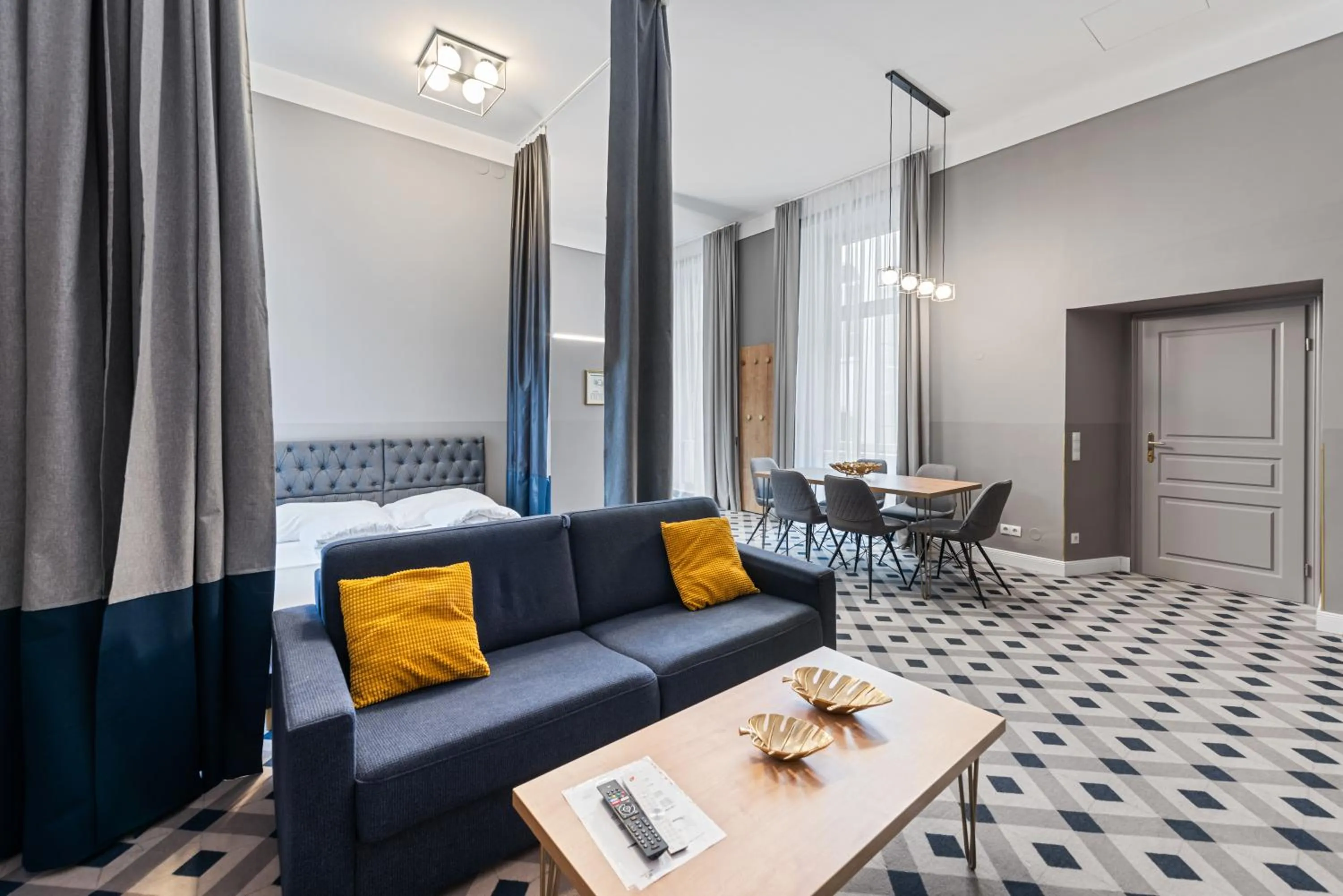 Living room in KH Opera Apartments