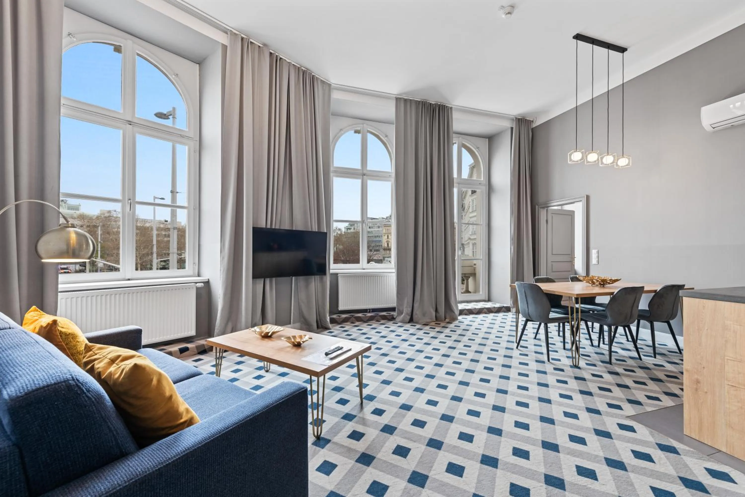 Living room in KH Opera Apartments