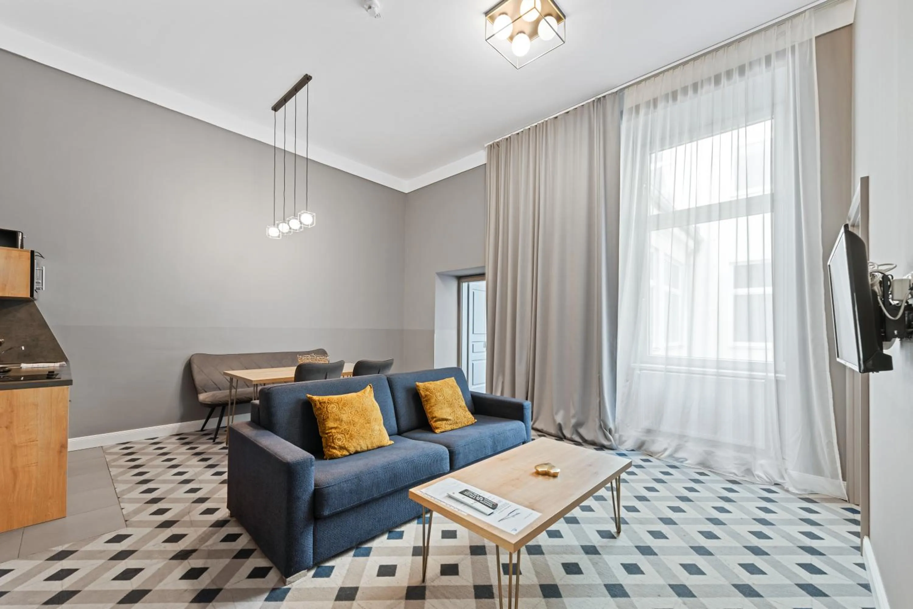 Living room in KH Opera Apartments