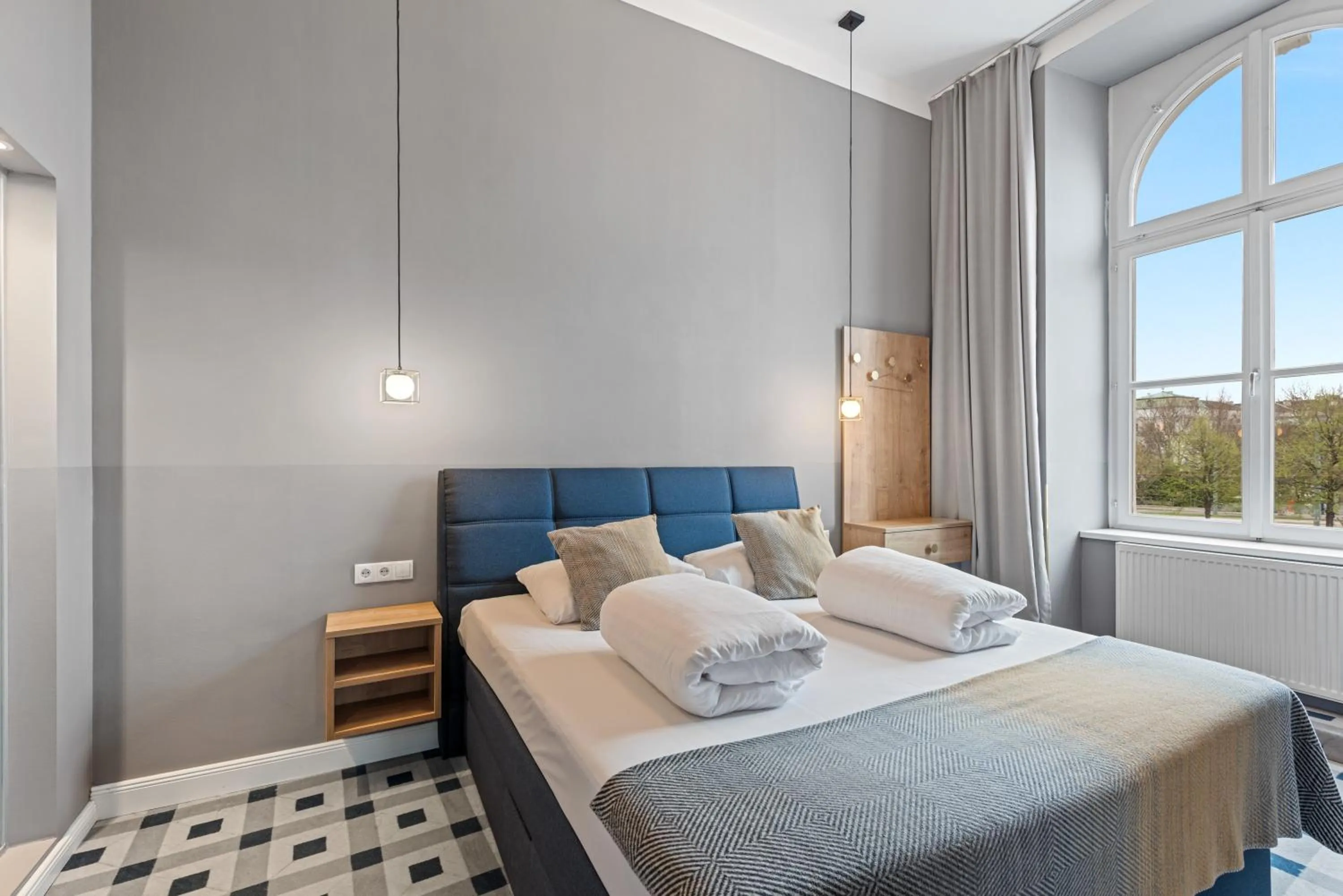 Bedroom, Bed in KH Opera Apartments