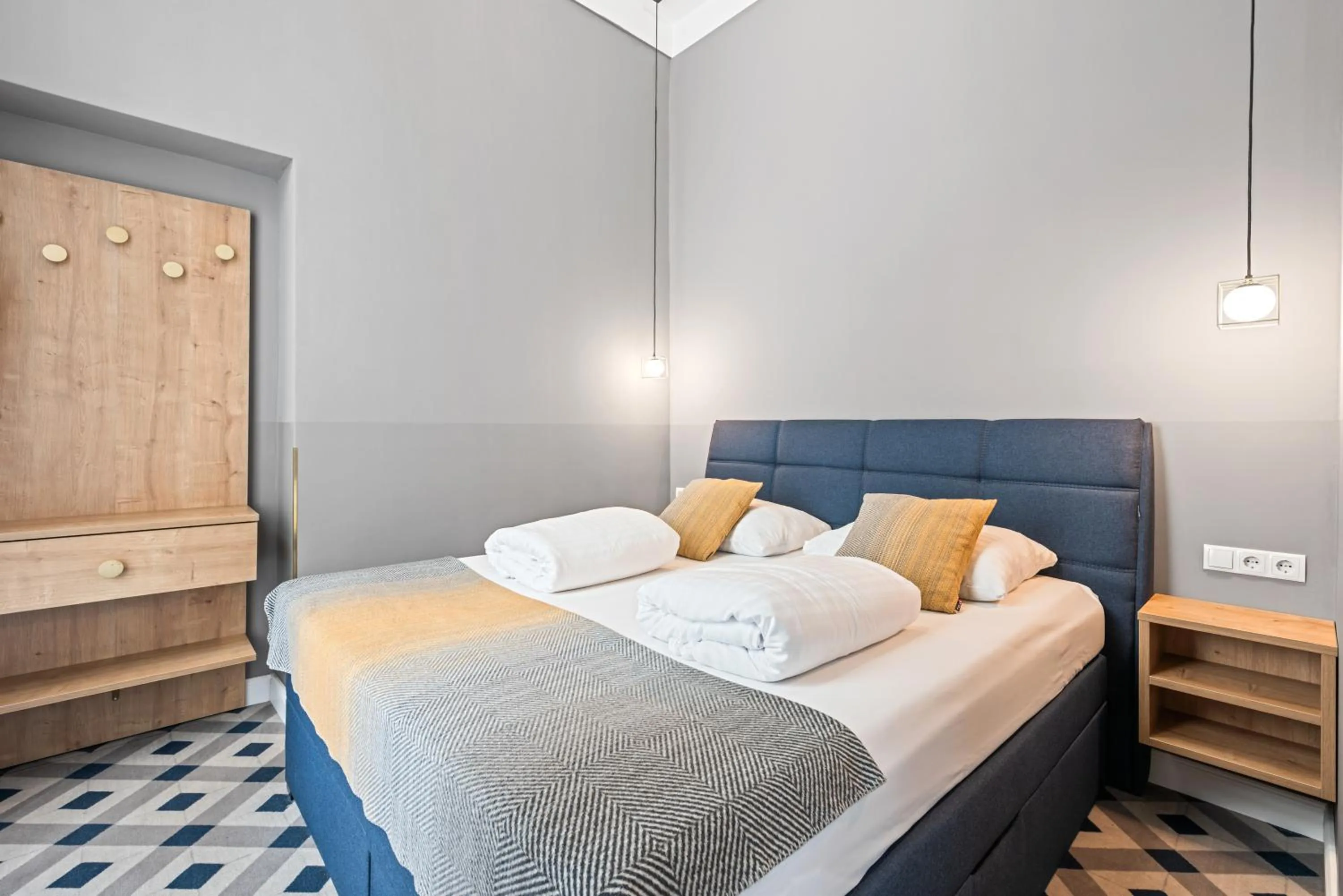 Bedroom, Bed in KH Opera Apartments