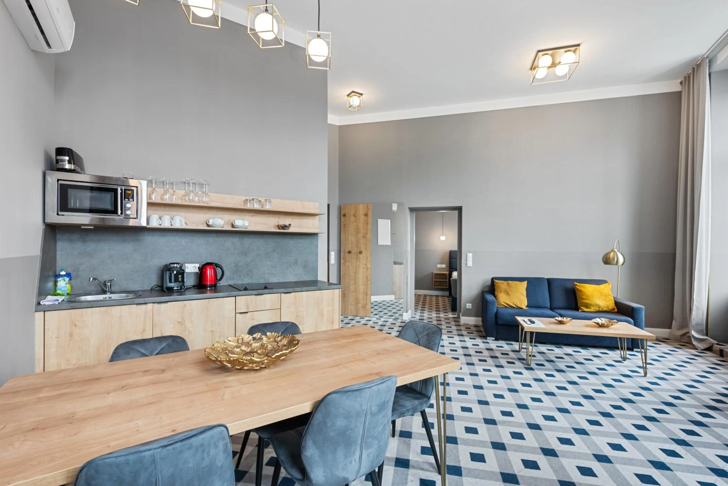 Dining area in KH Opera Apartments