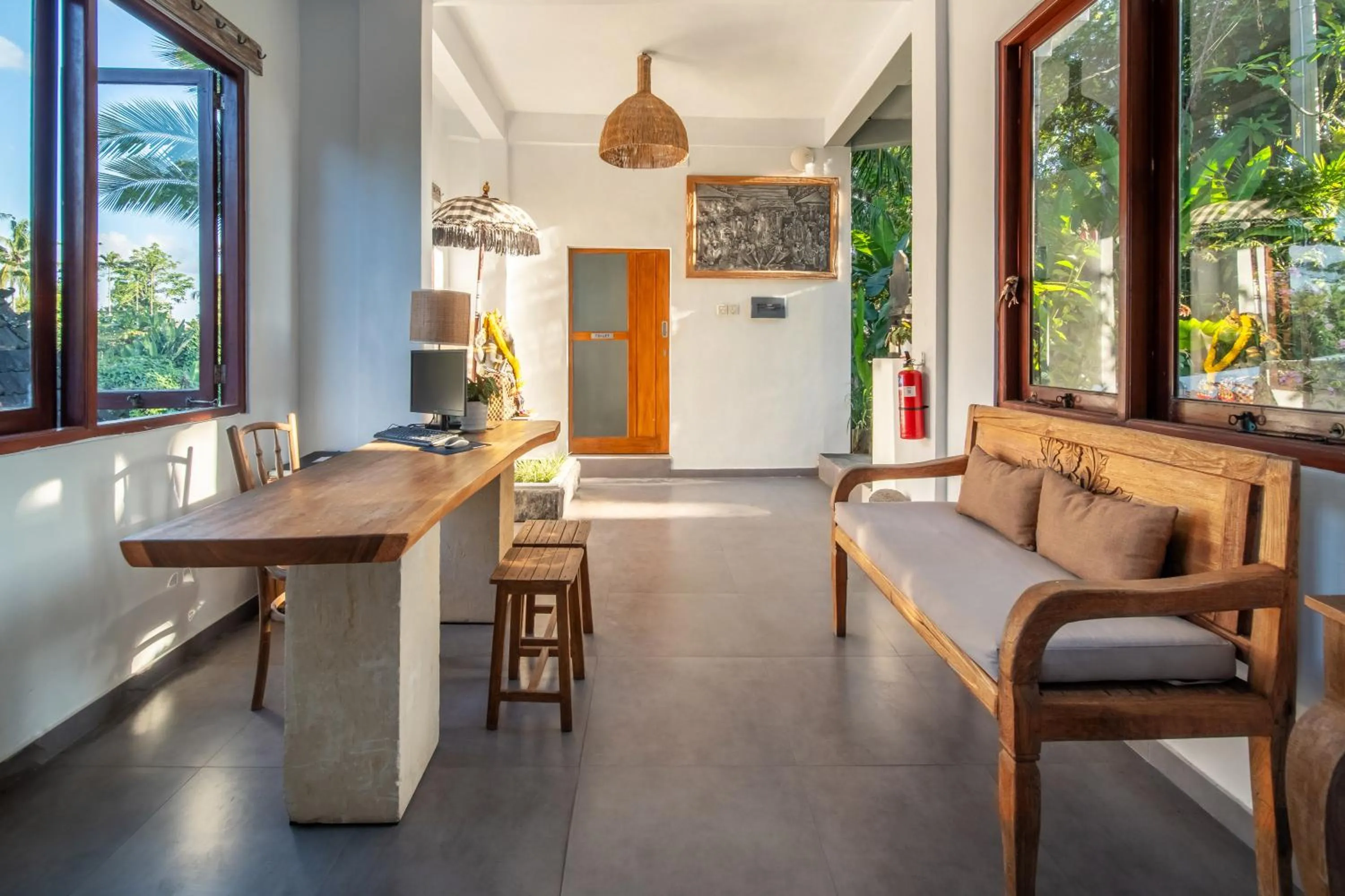 Lobby or reception in Parvati Retreat Villas