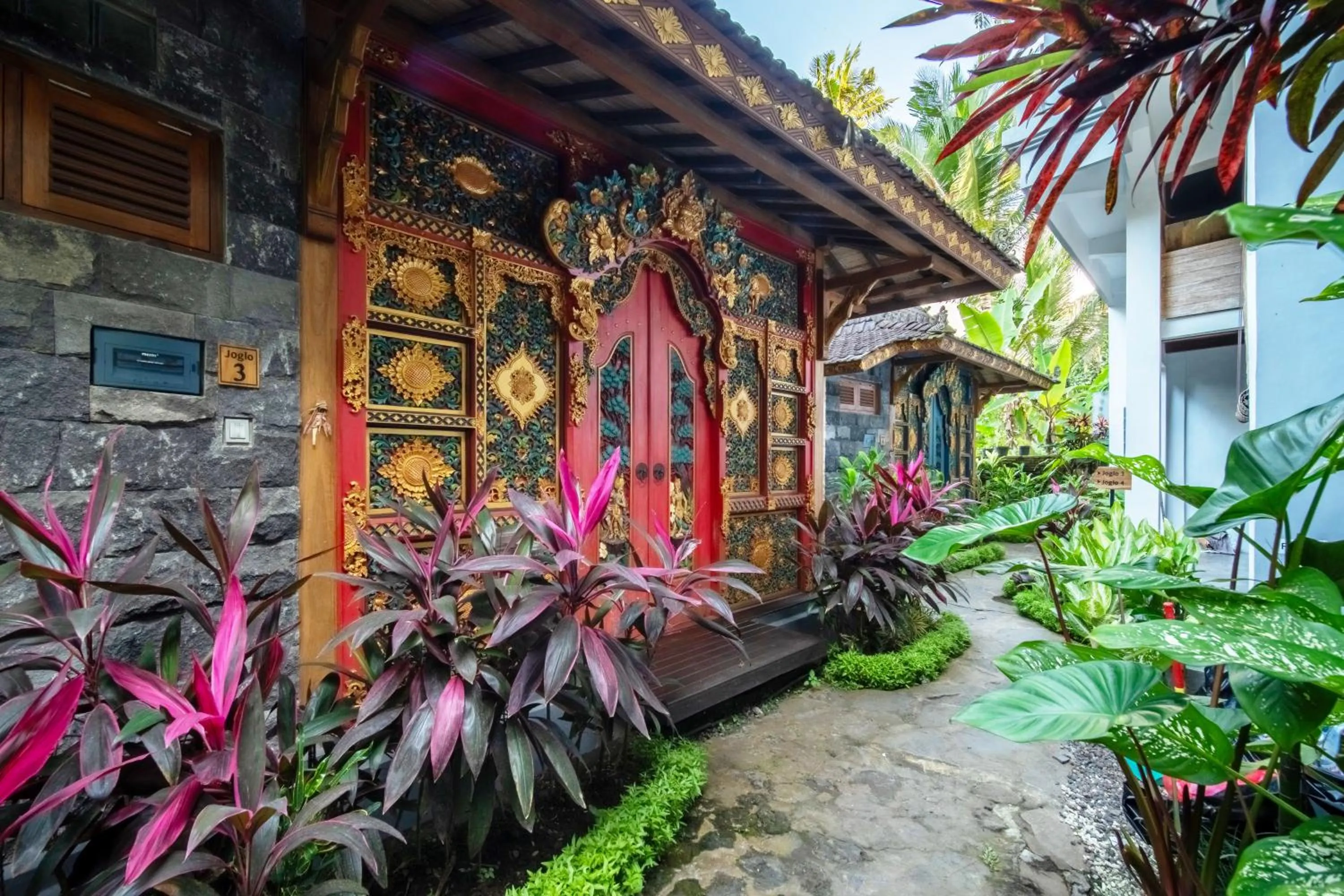 Property building in Parvati Retreat Villas