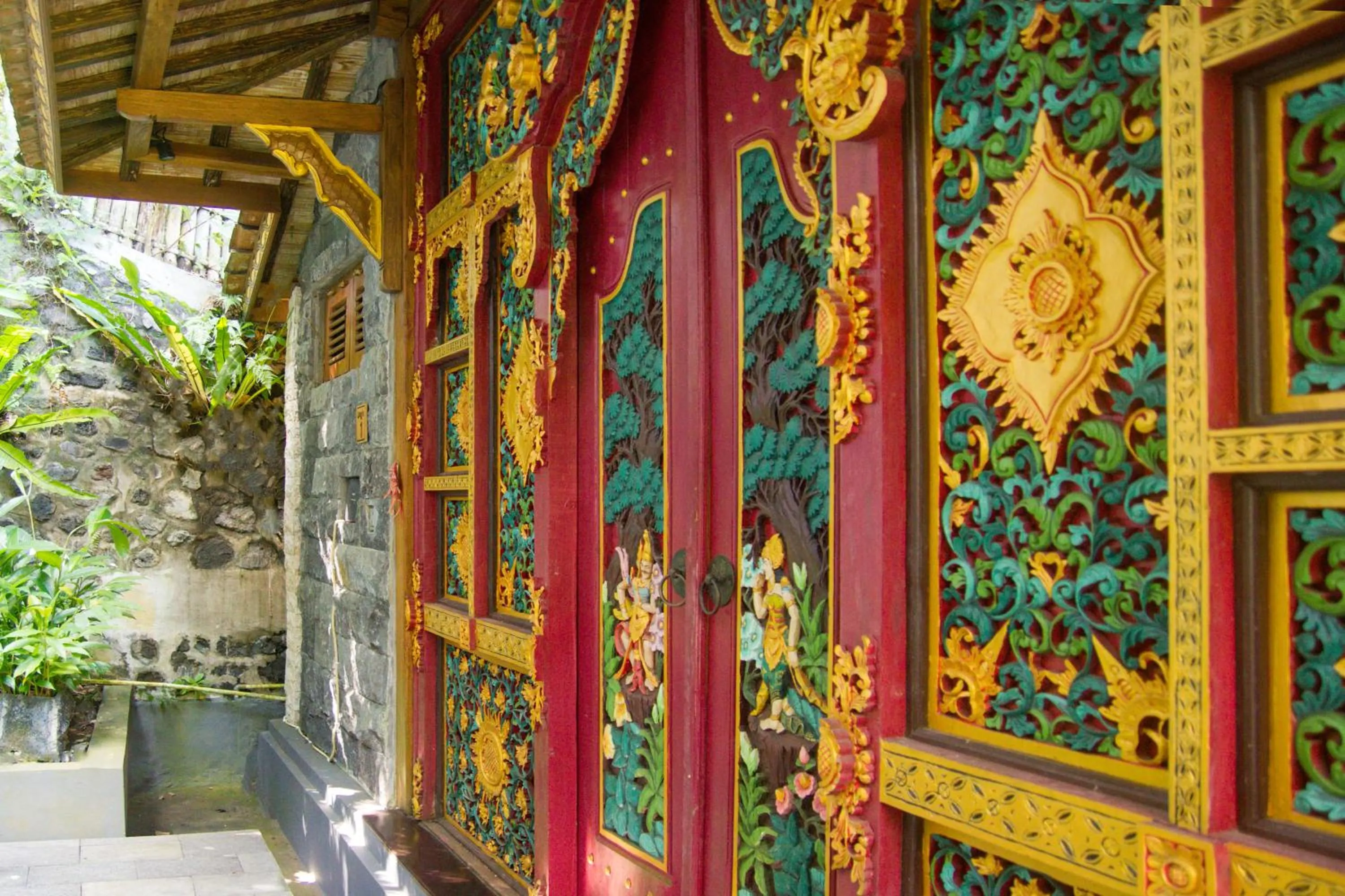 Patio in Parvati Retreat Villas