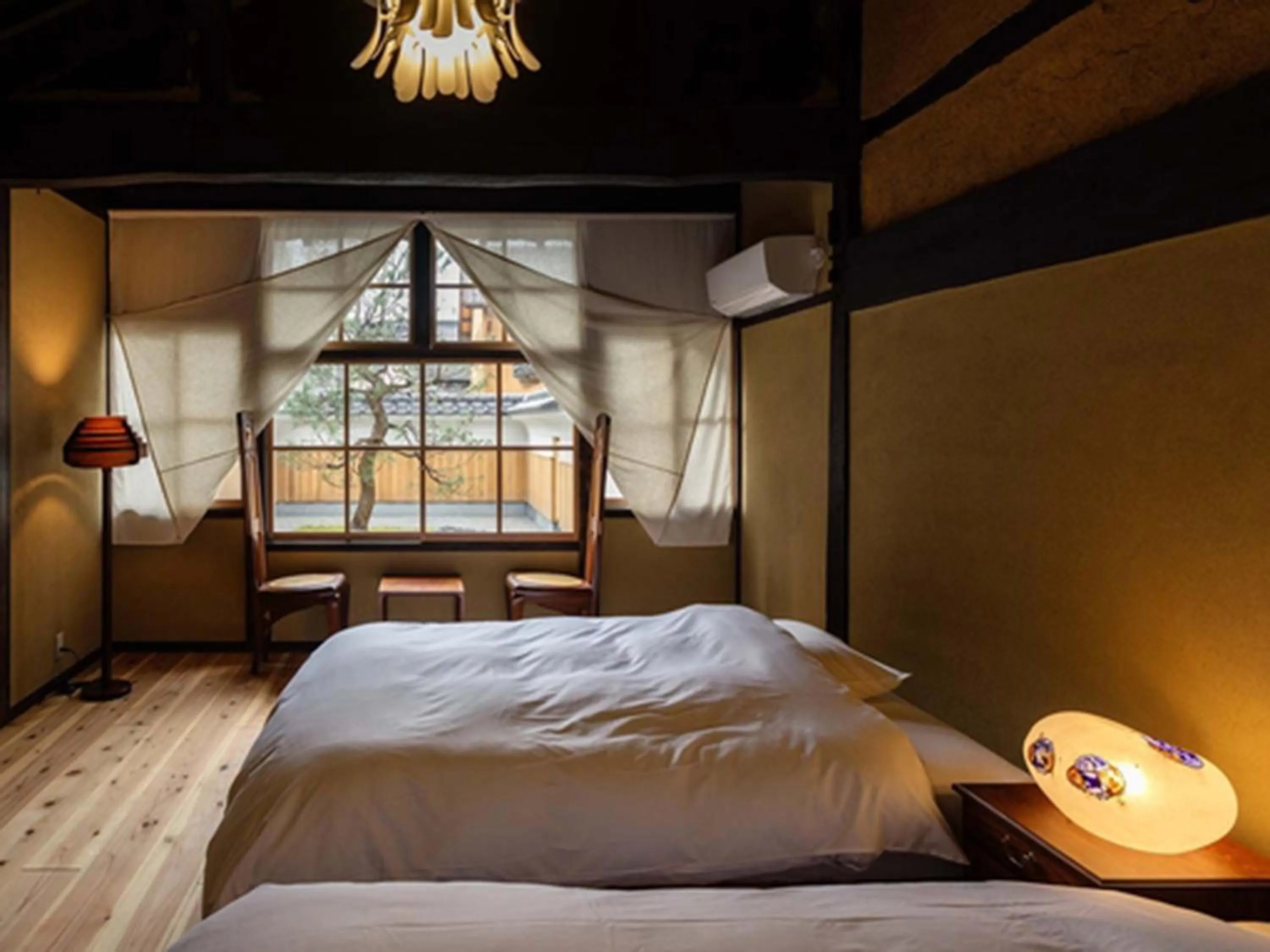 Photo of the whole room, Bed in Nipponia Izumo Hirata Cotton Road