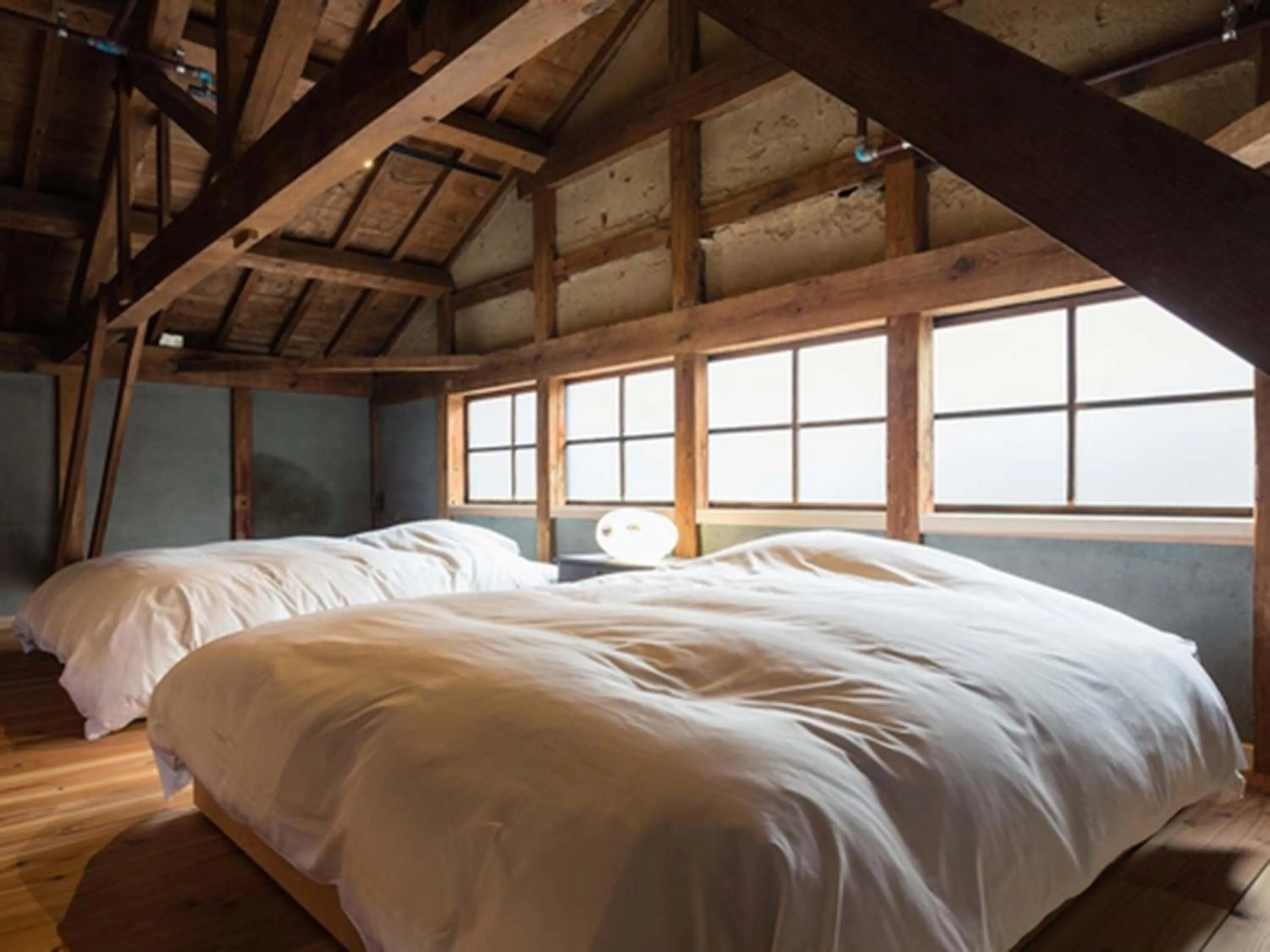 Photo of the whole room, Bed in Nipponia Izumo Hirata Cotton Road