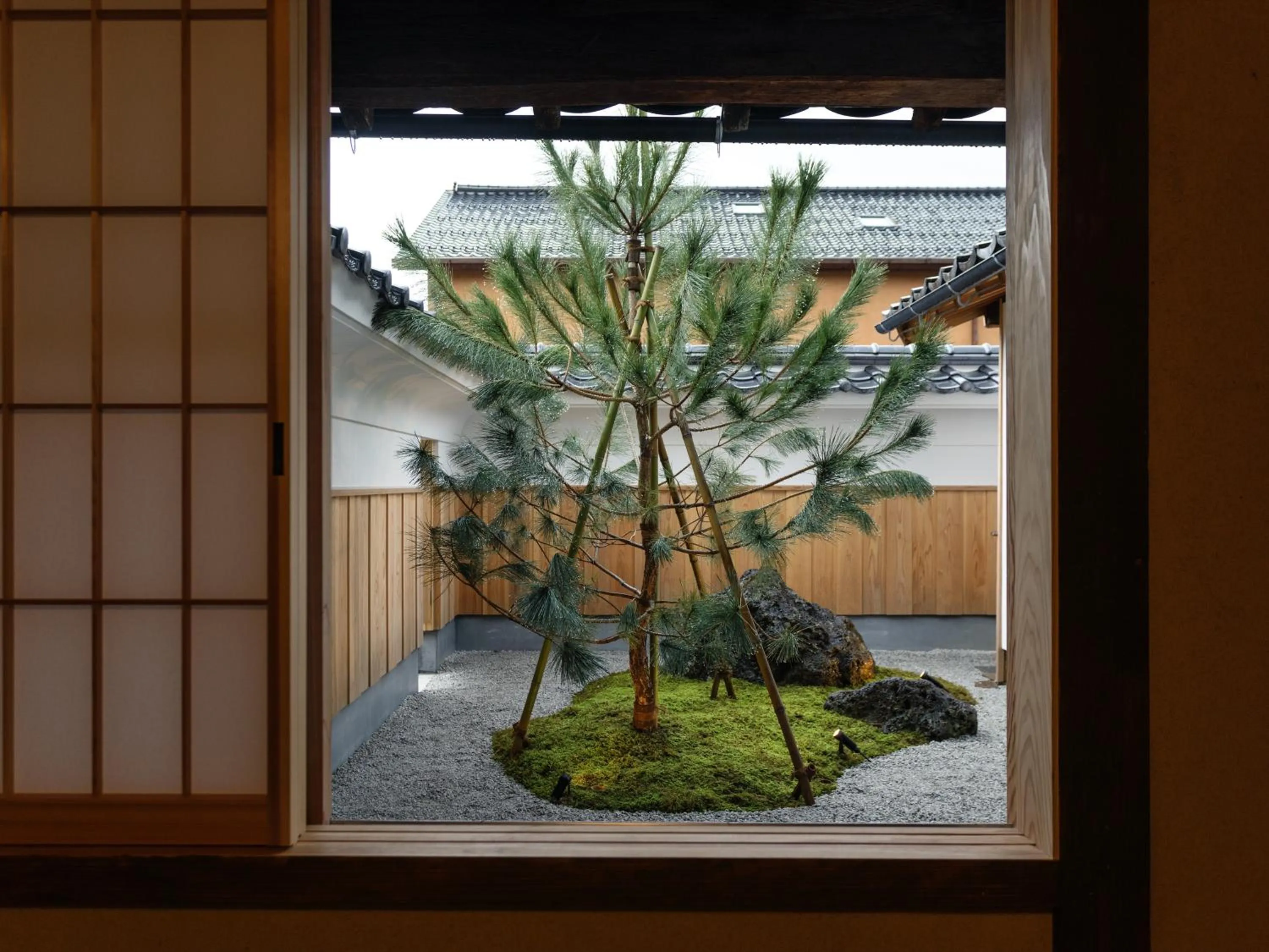 Garden view in Nipponia Izumo Hirata Cotton Road