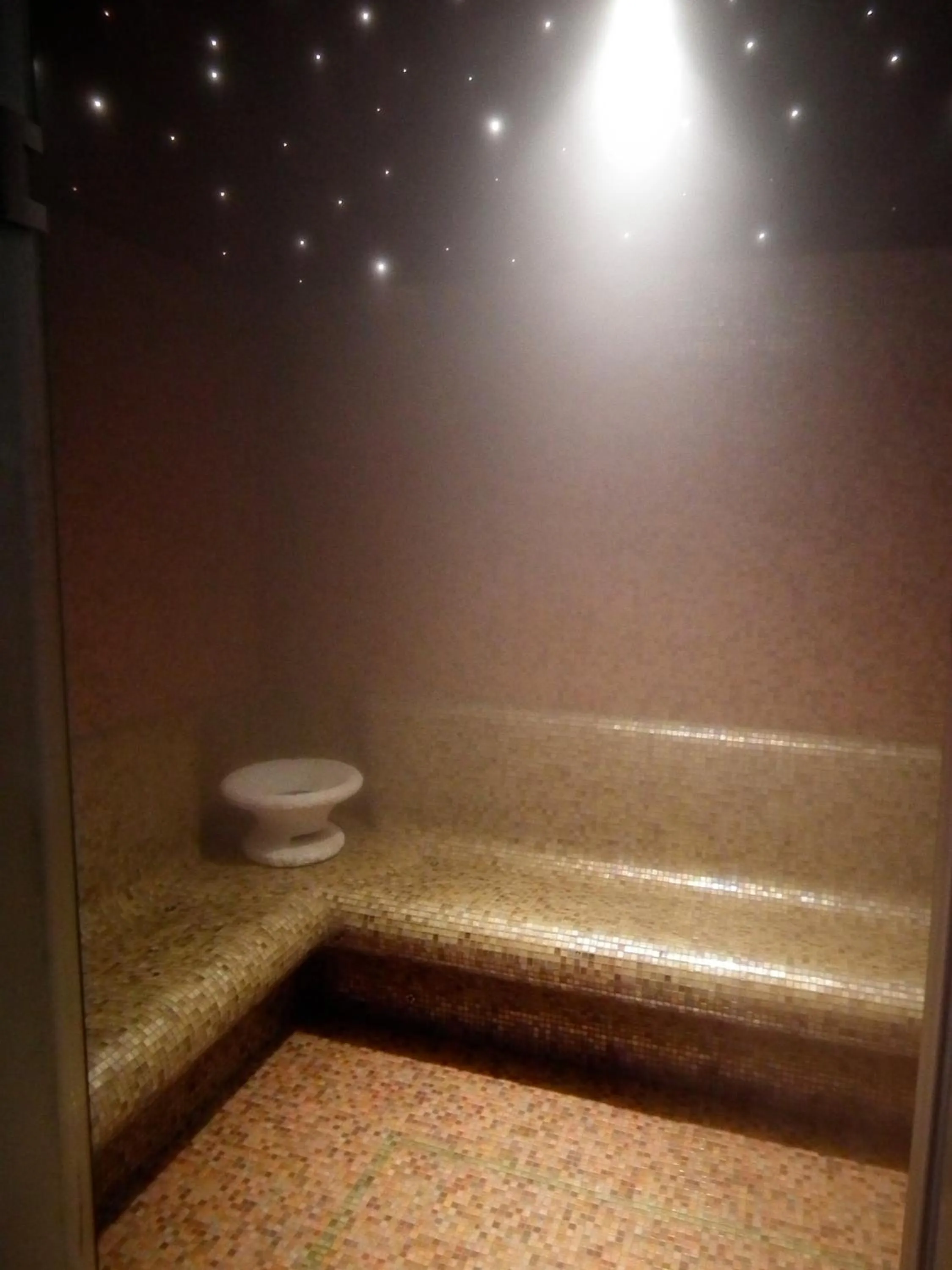 Steam room in Hotel Fiordigigli