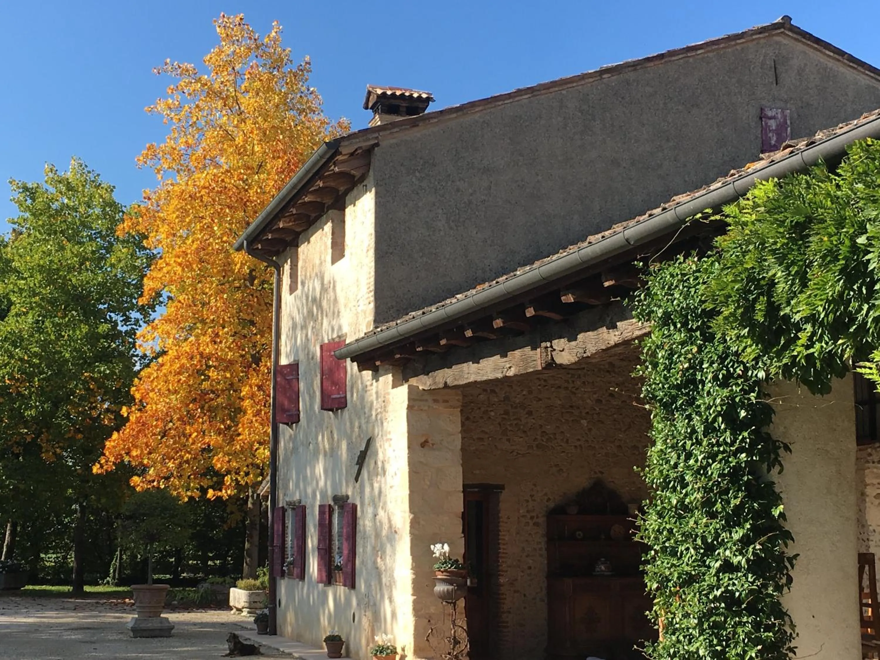 Garden view in B&B Ca' Cinel Asolo
