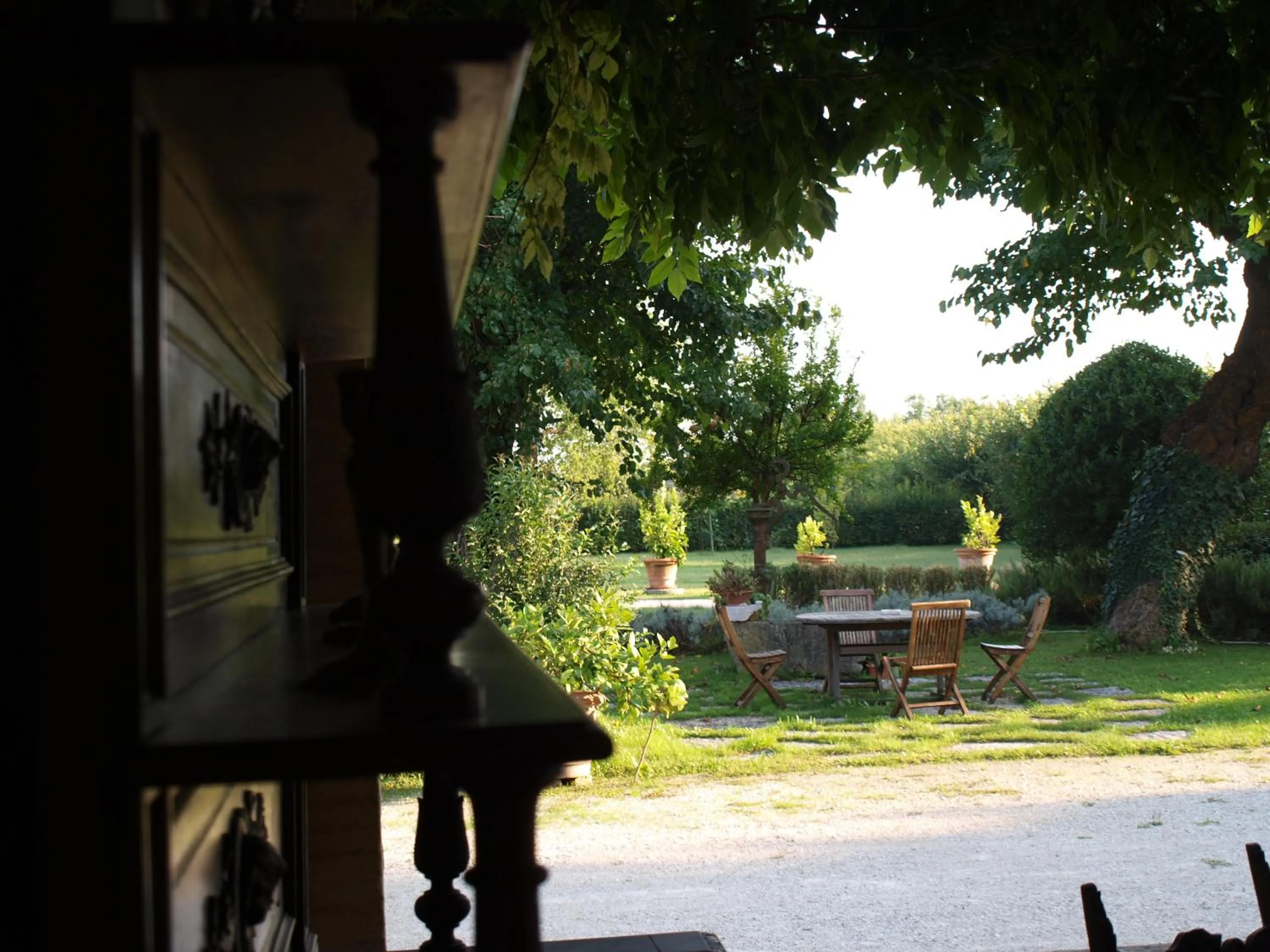 Patio in B&B Ca' Cinel Asolo