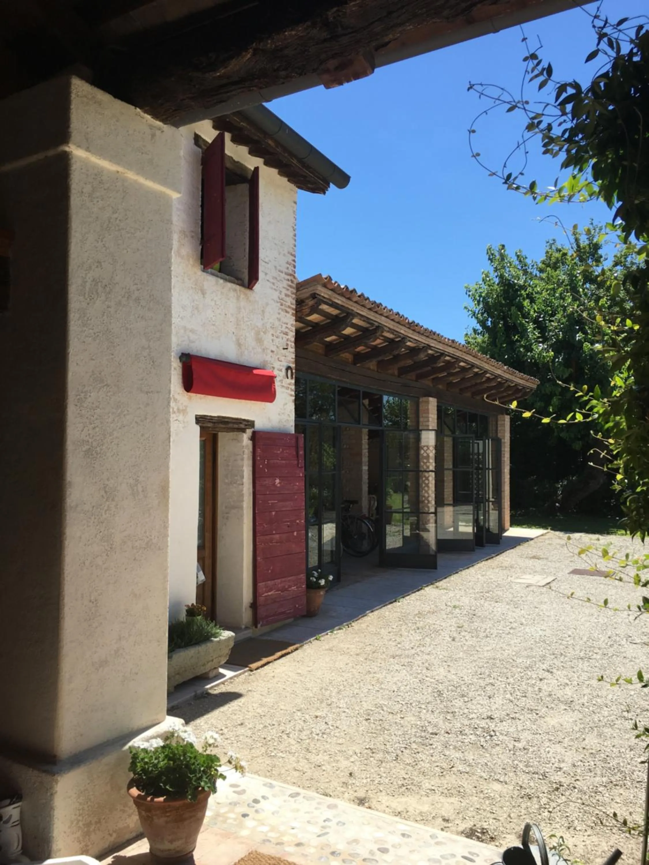 Garden view in B&B Ca' Cinel Asolo