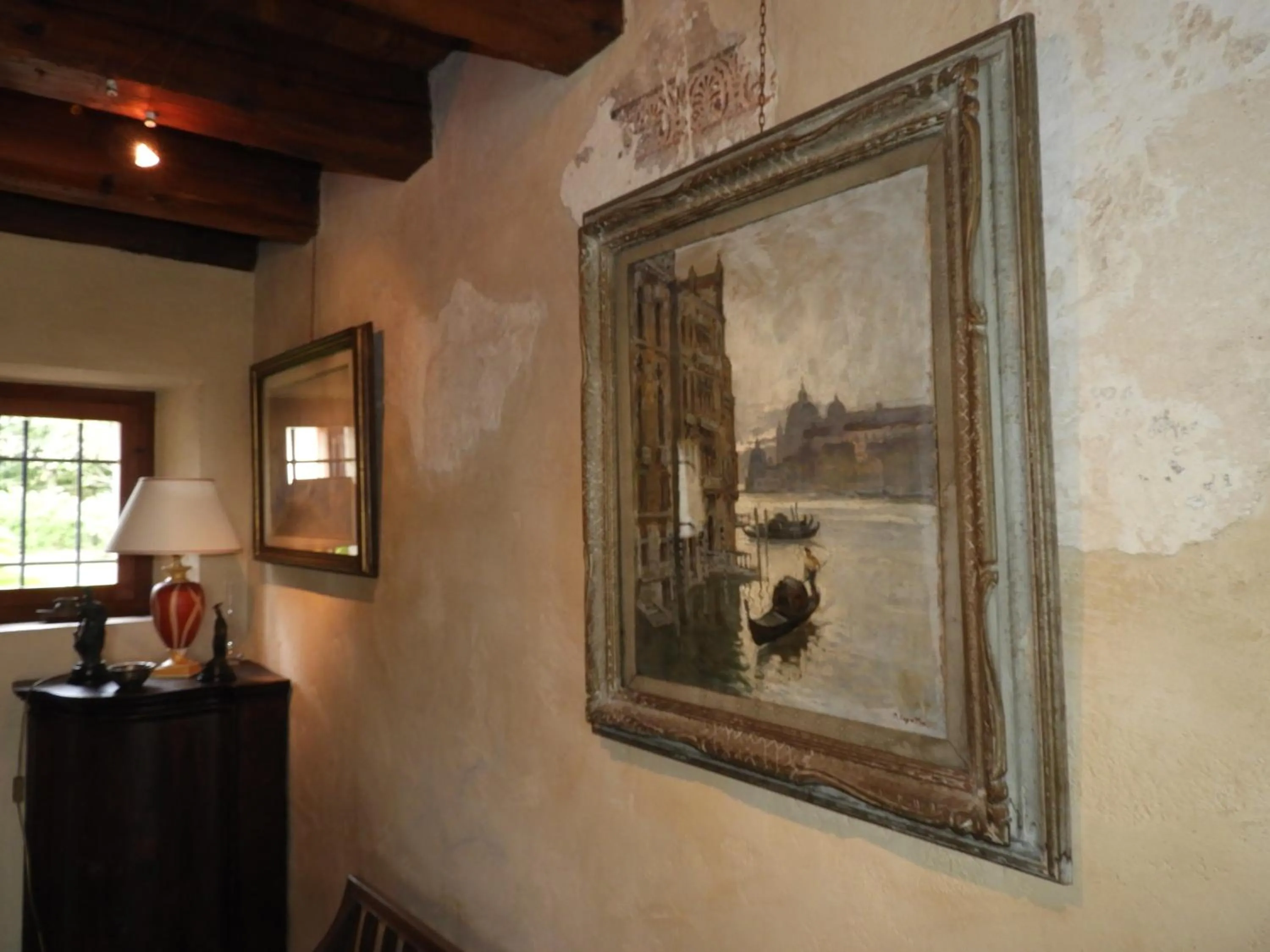 Communal lounge/ TV room in B&B Ca' Cinel Asolo