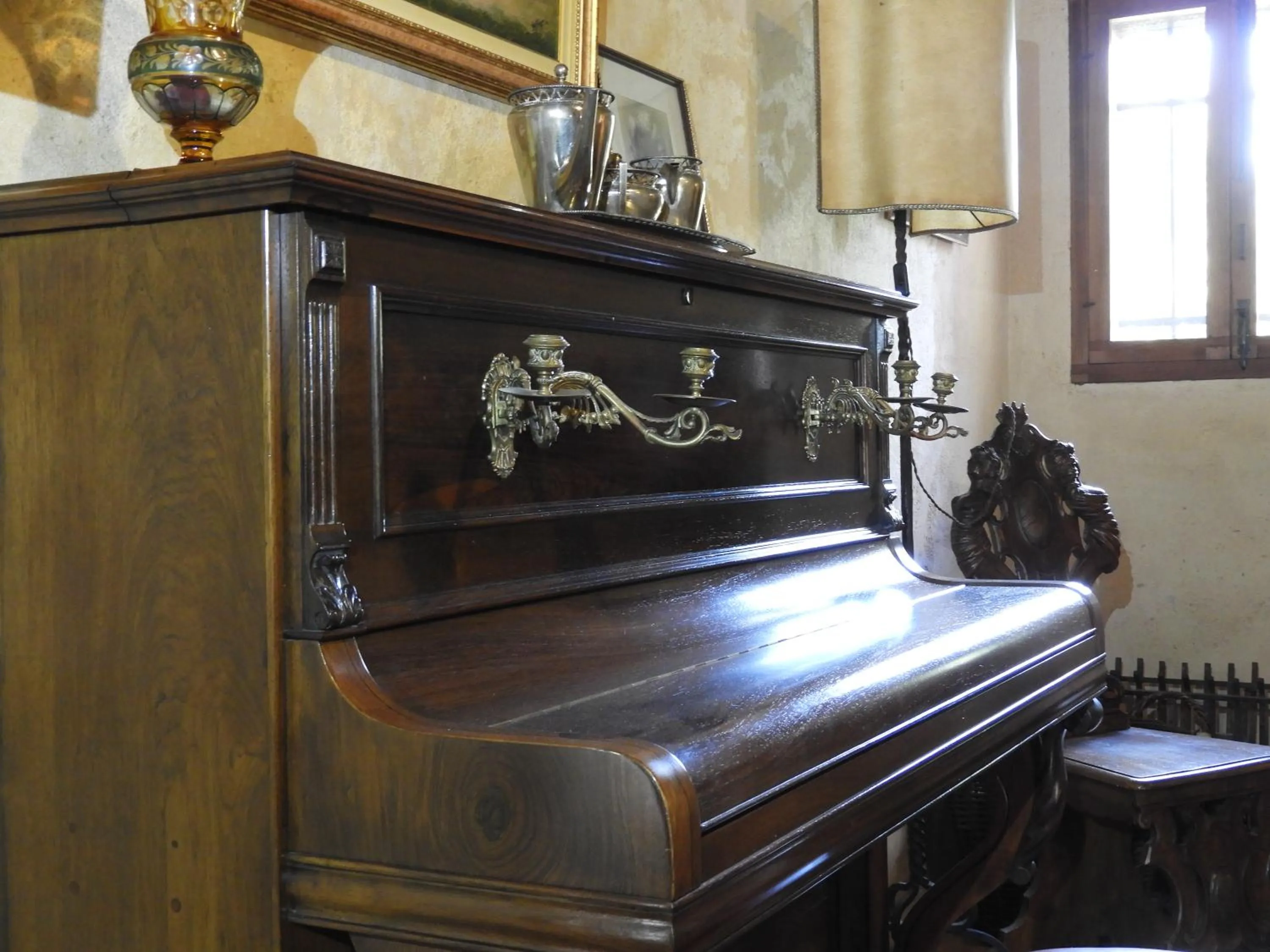 Communal lounge/ TV room in B&B Ca' Cinel Asolo