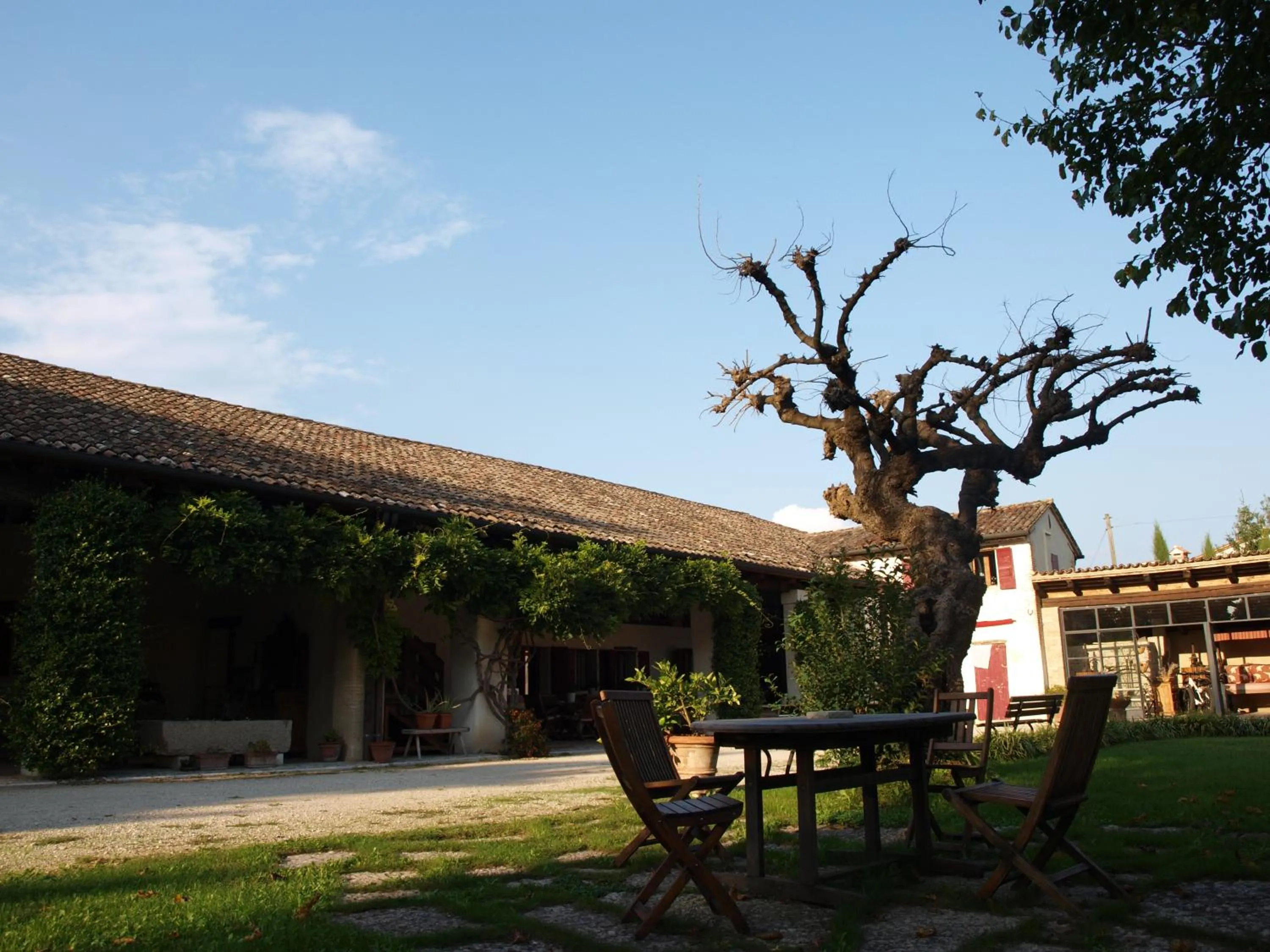 Patio in B&B Ca' Cinel Asolo