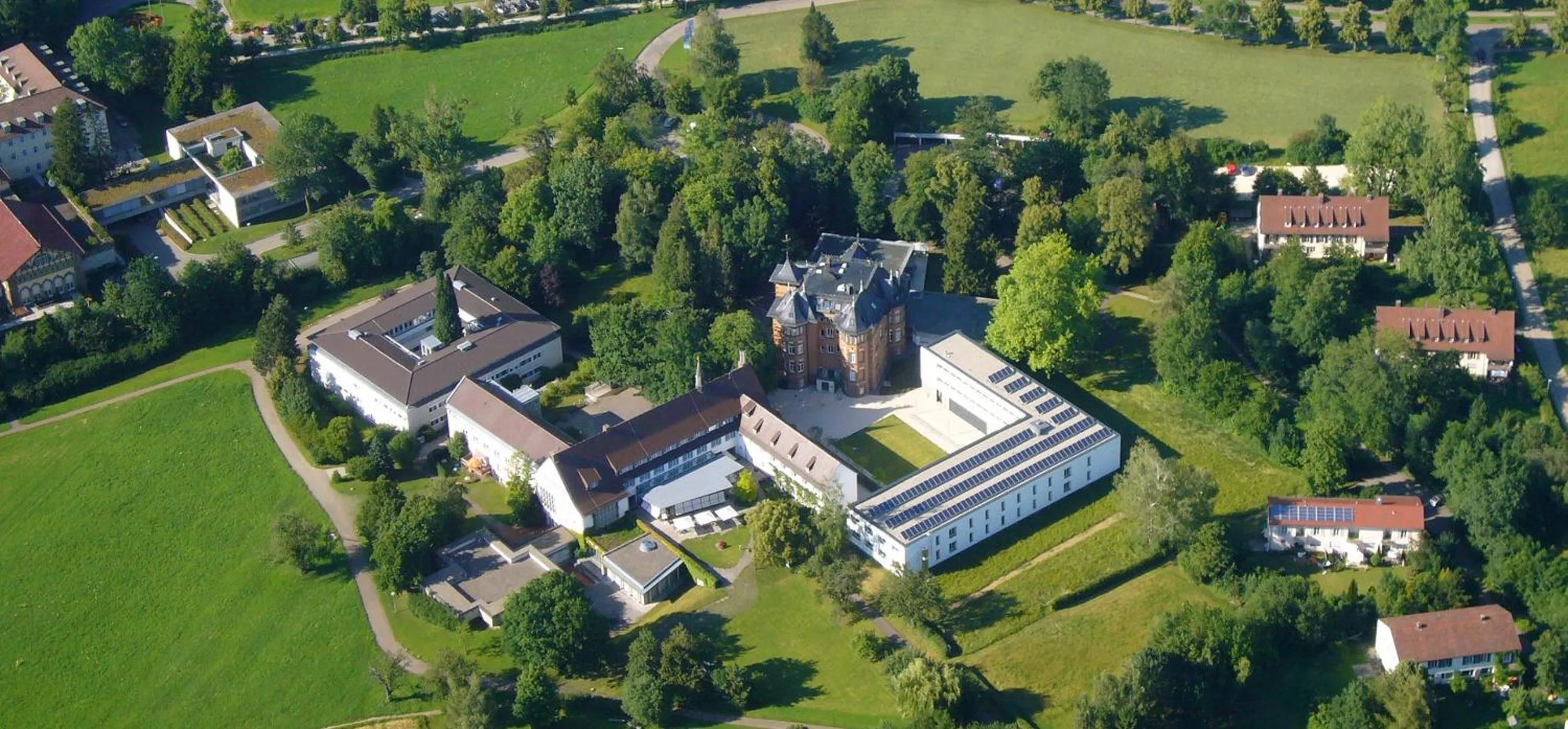 Bird's eye view in Evangelische Tagungsstätte Bad Boll