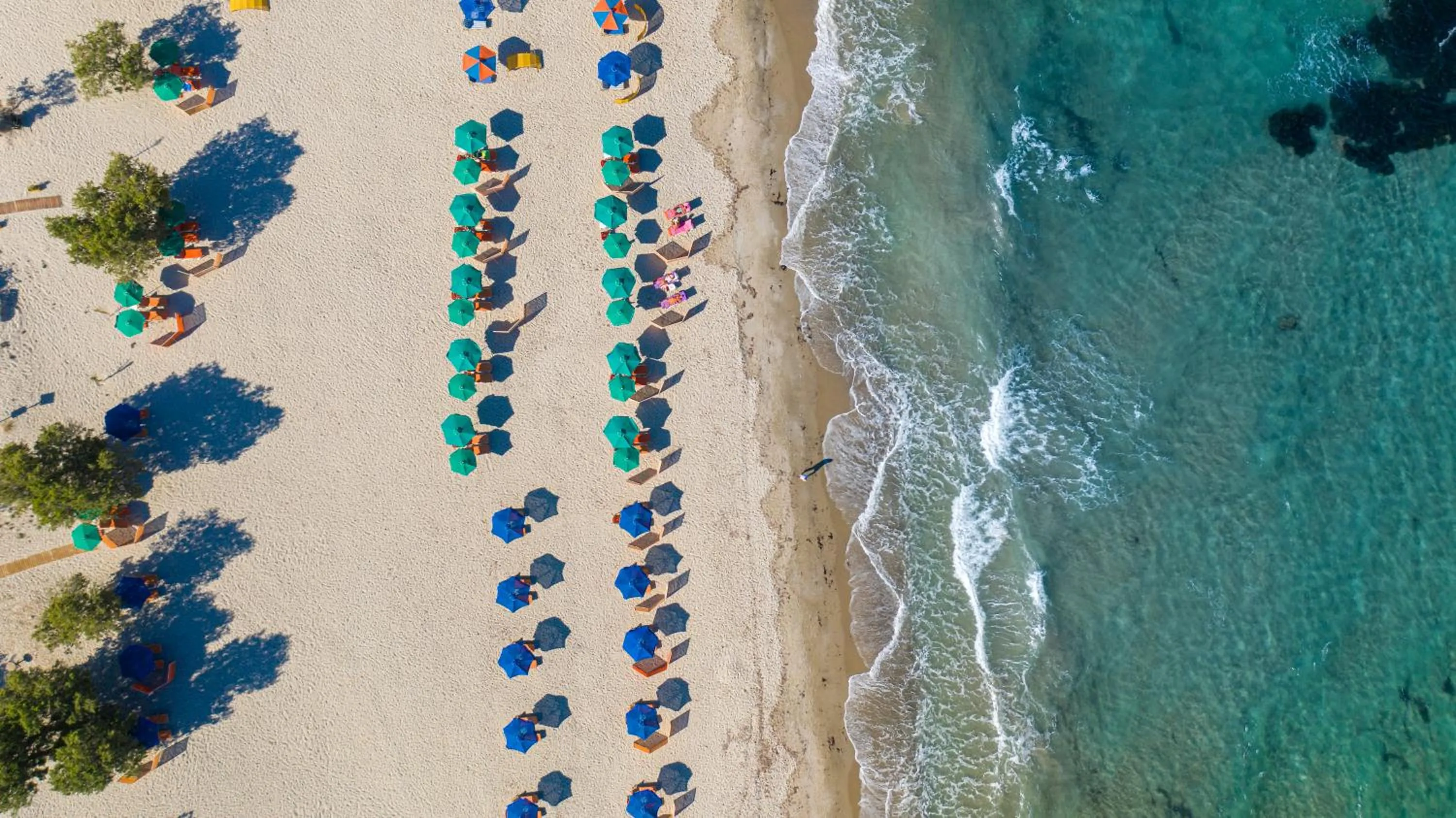 Beach in Cirillo Family Hotel-Christinas Studios