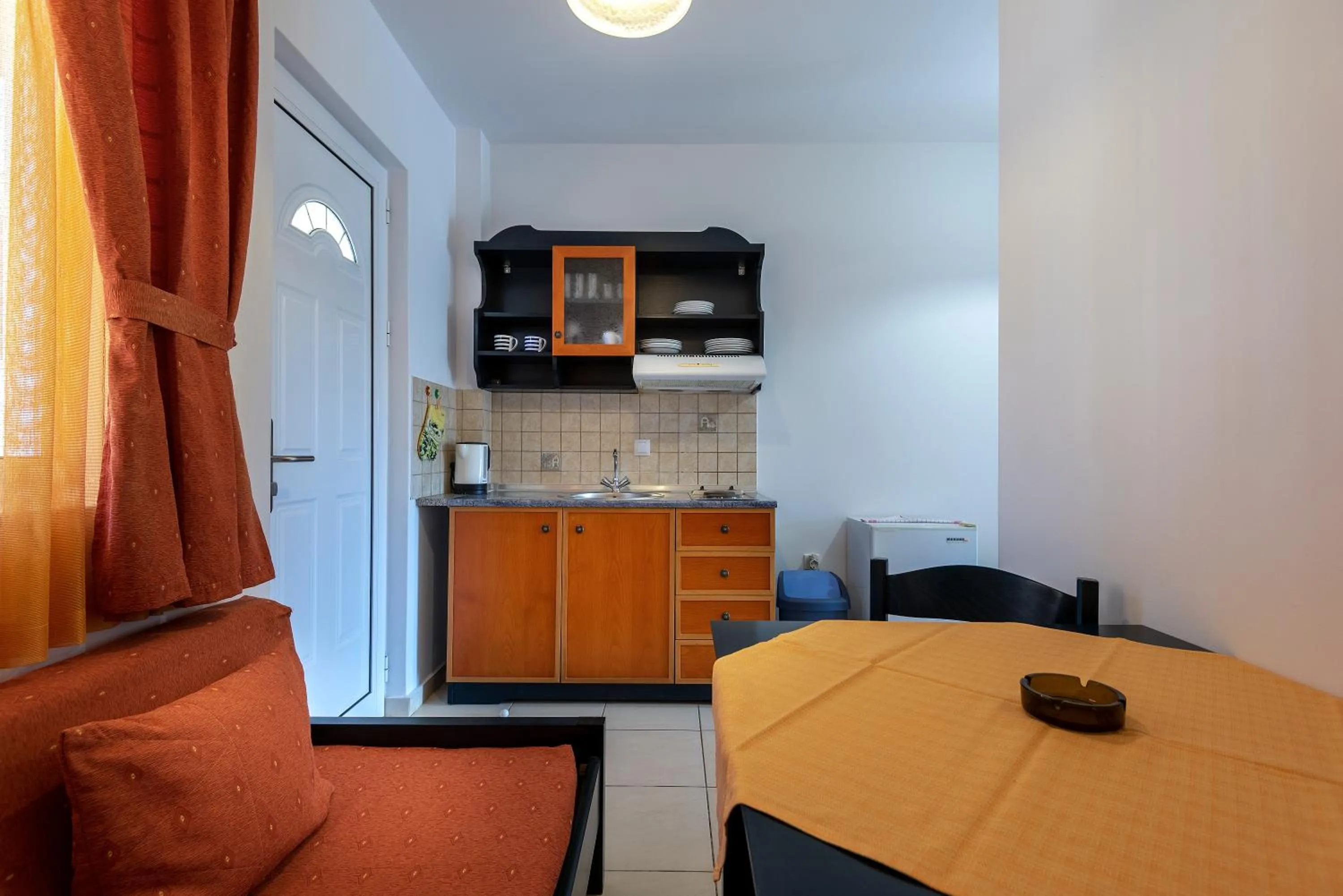 Kitchen or kitchenette in Cirillo Family Hotel-Christinas Studios