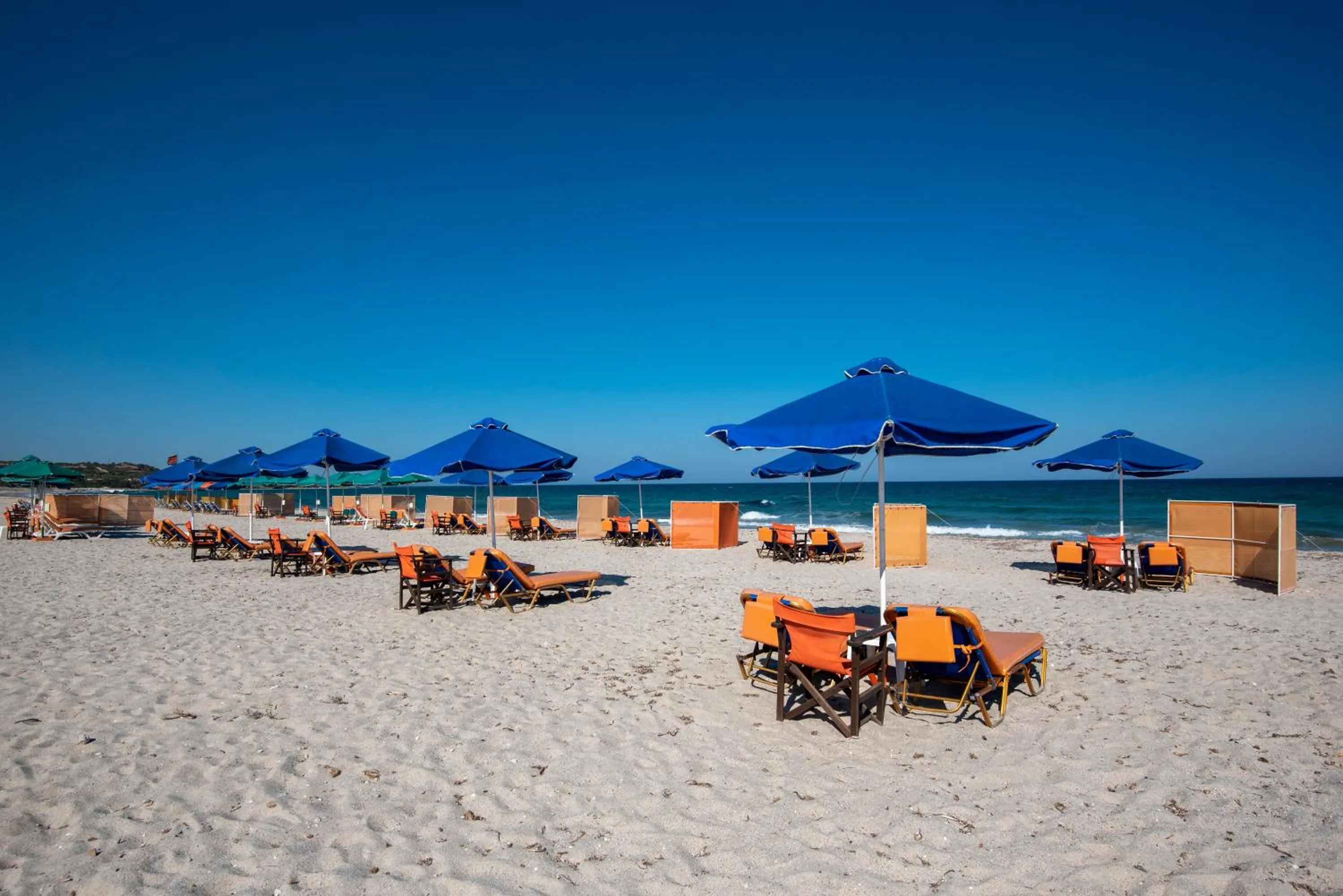 Beach in Cirillo Family Hotel-Christinas Studios