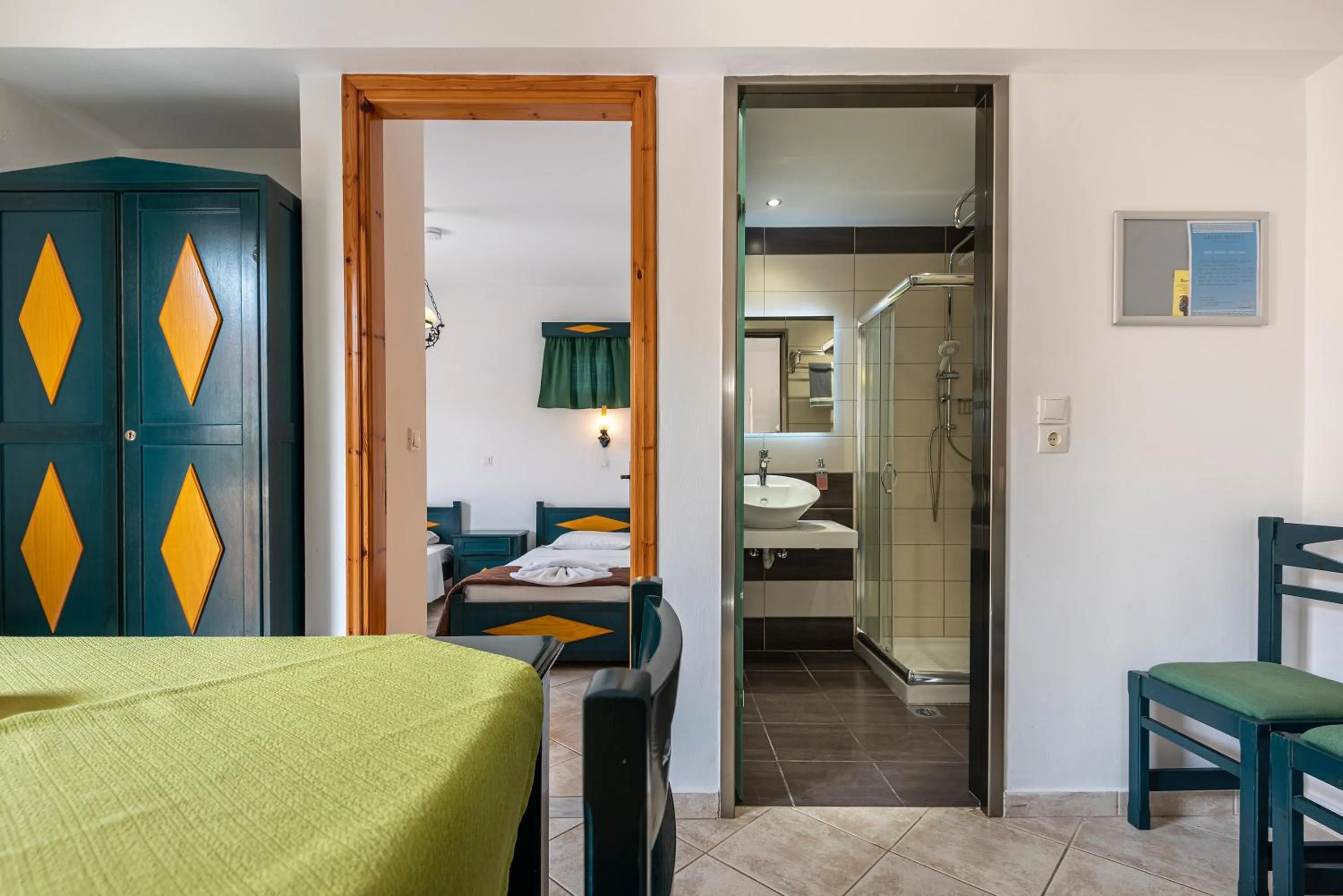 Photo of the whole room, Bed in Cirillo Family Hotel-Christinas Studios