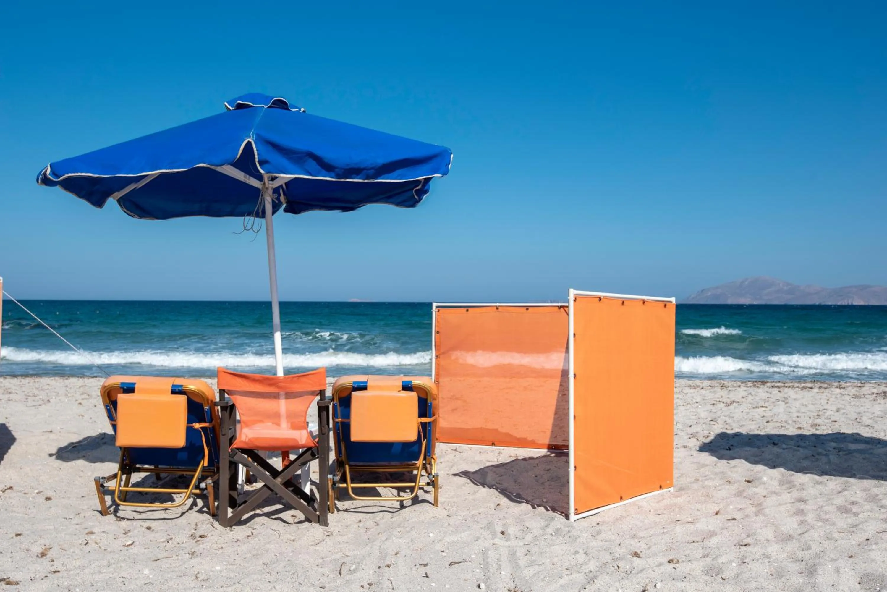 Beach in Cirillo Family Hotel-Christinas Studios