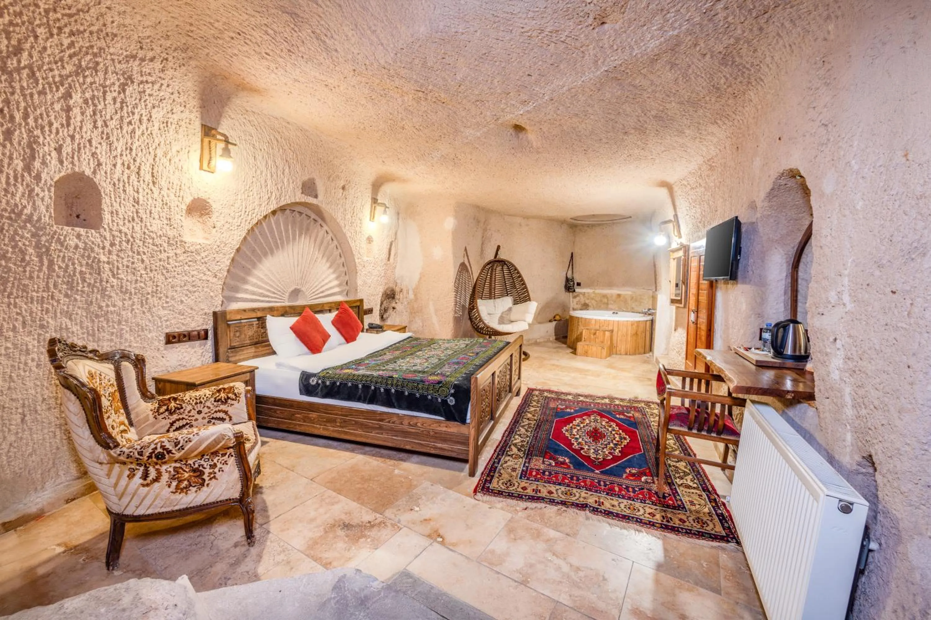 Photo of the whole room in My Story Cave Hotel