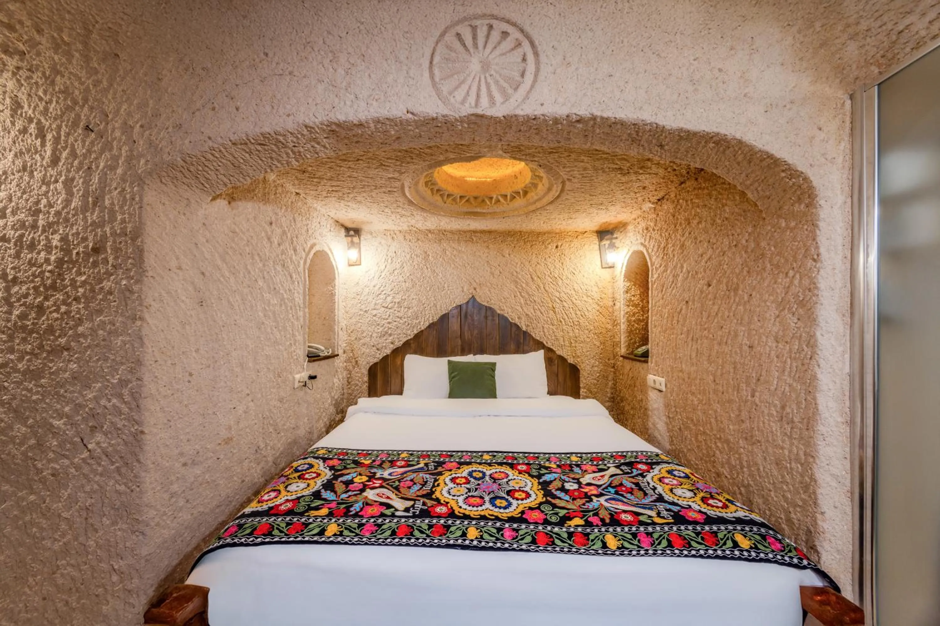 Bed in My Story Cave Hotel