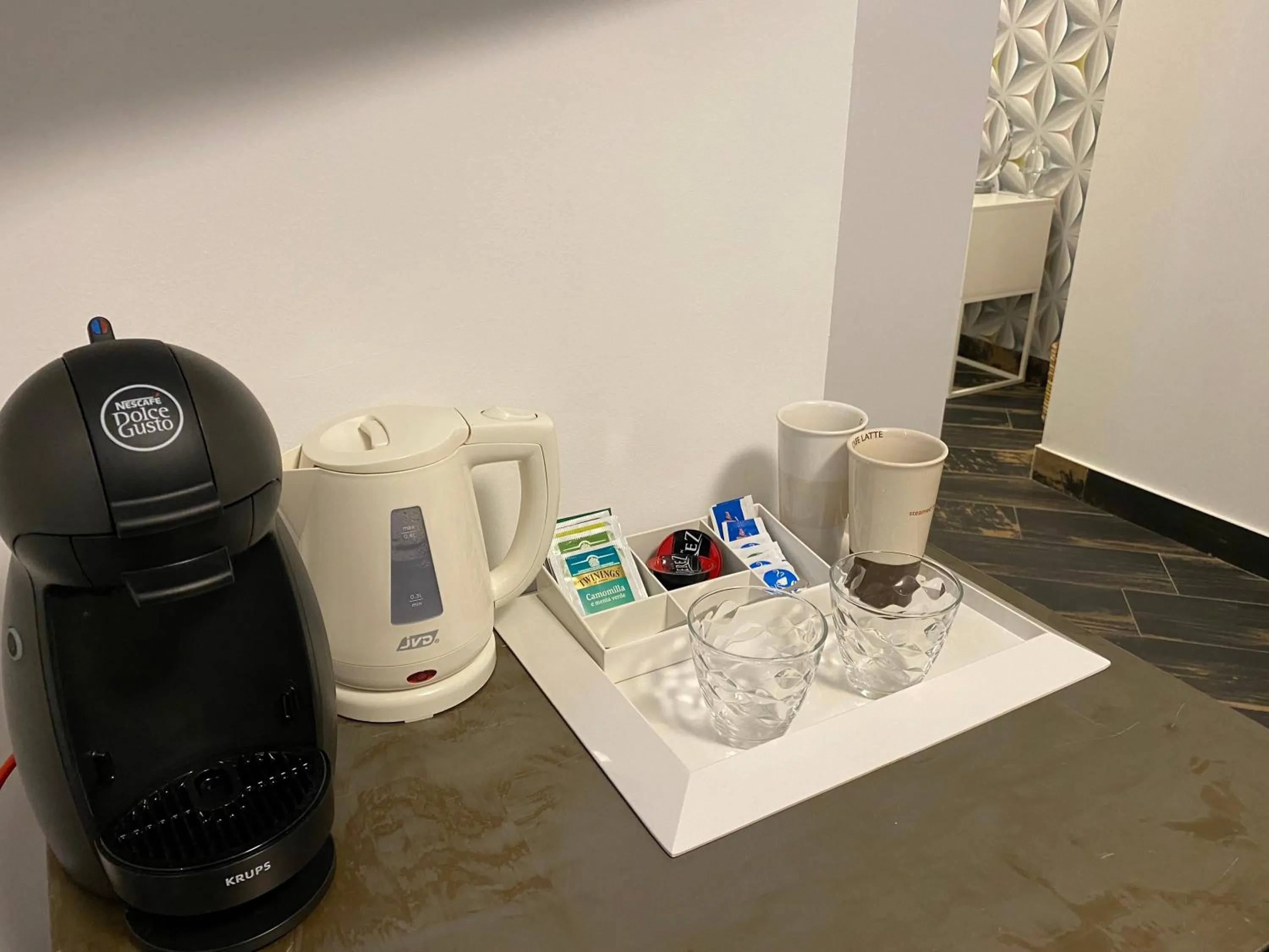 Coffee/tea facilities in Gatto Bianco Le Mura