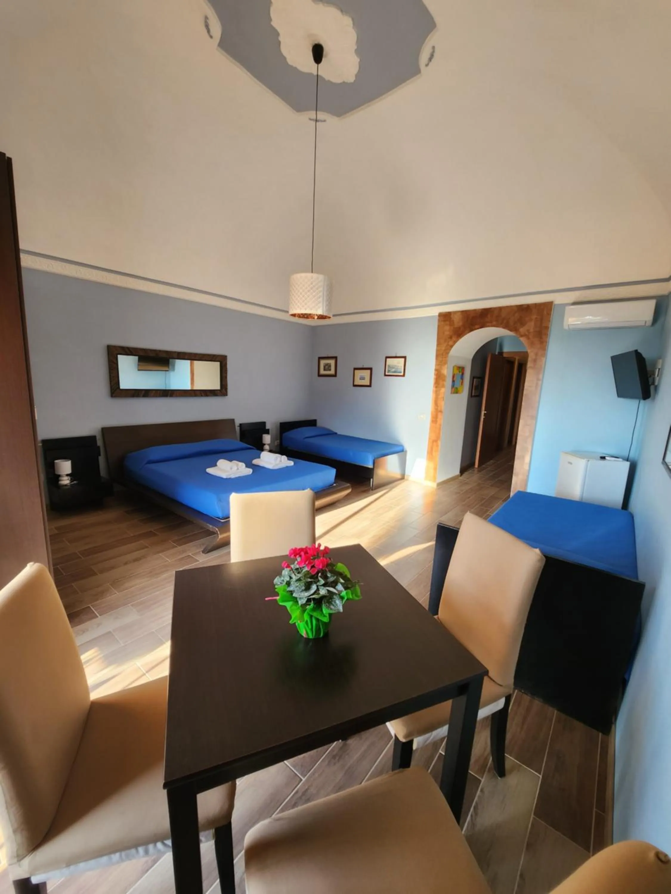 Bed in La Pennichella Sorrentina Relais