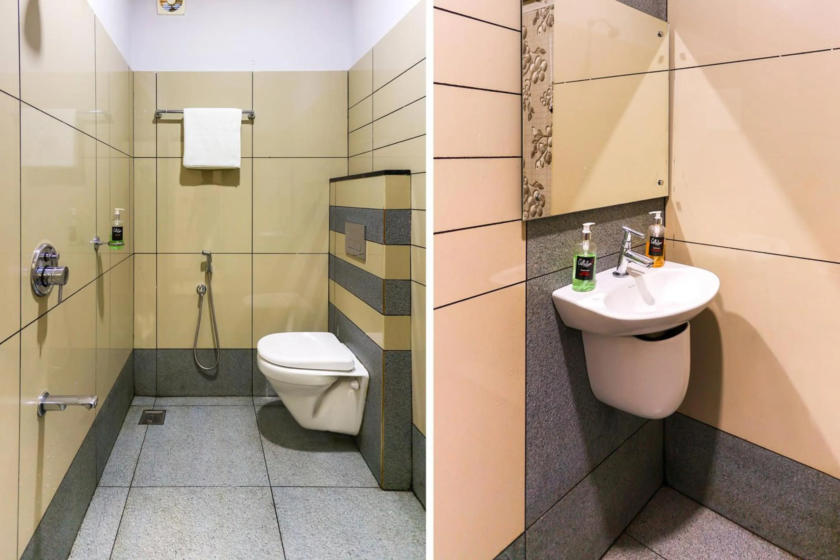 Bathroom in Collection O Marhaba Govindapuram