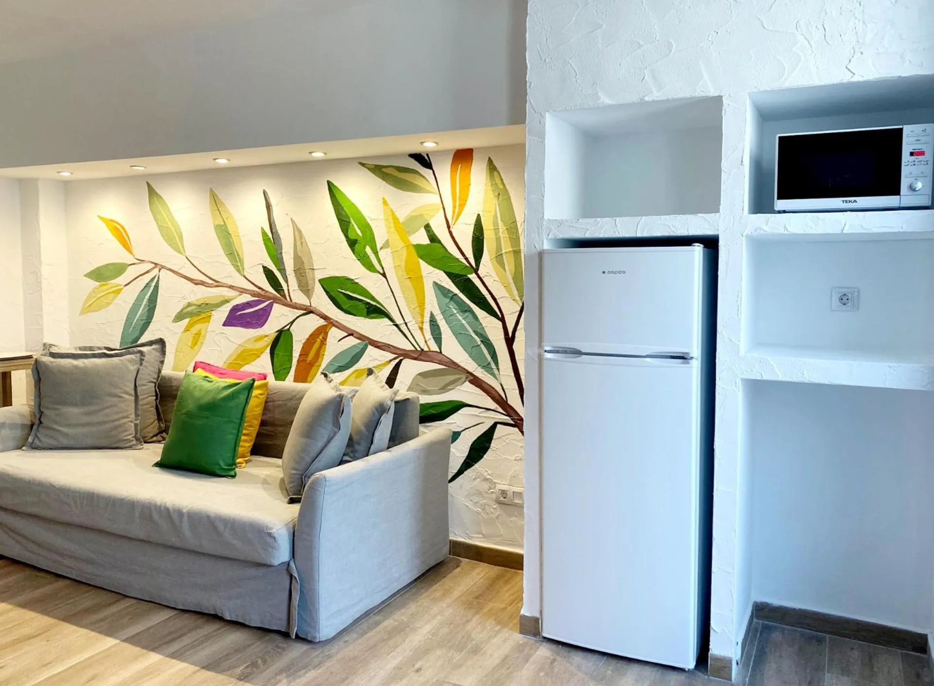 Seating area in Y Hostel - Albergue Juvenil