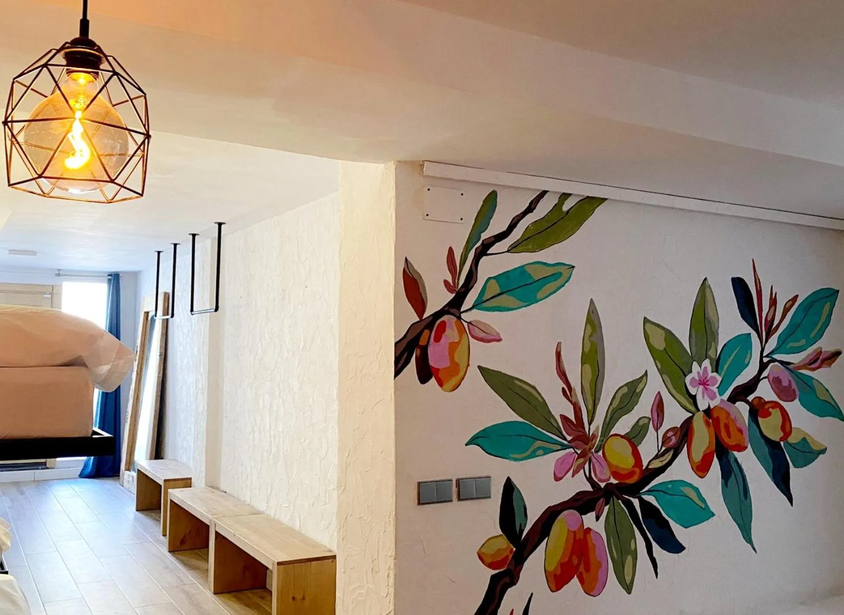 Decorative detail in Y Hostel - Albergue Juvenil