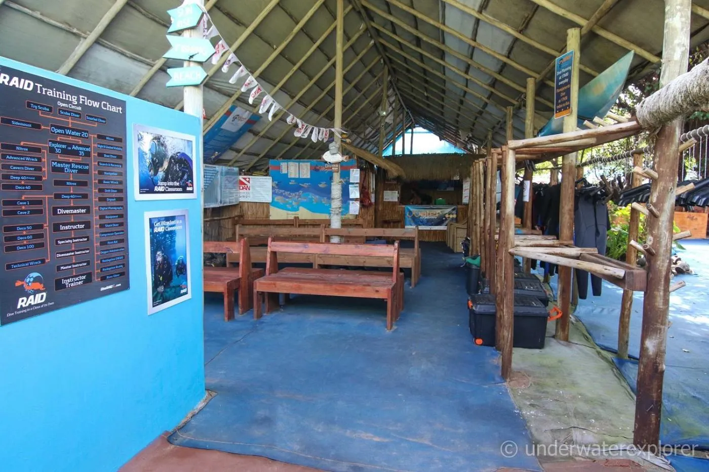 Lobby or reception in Underwater Explorer