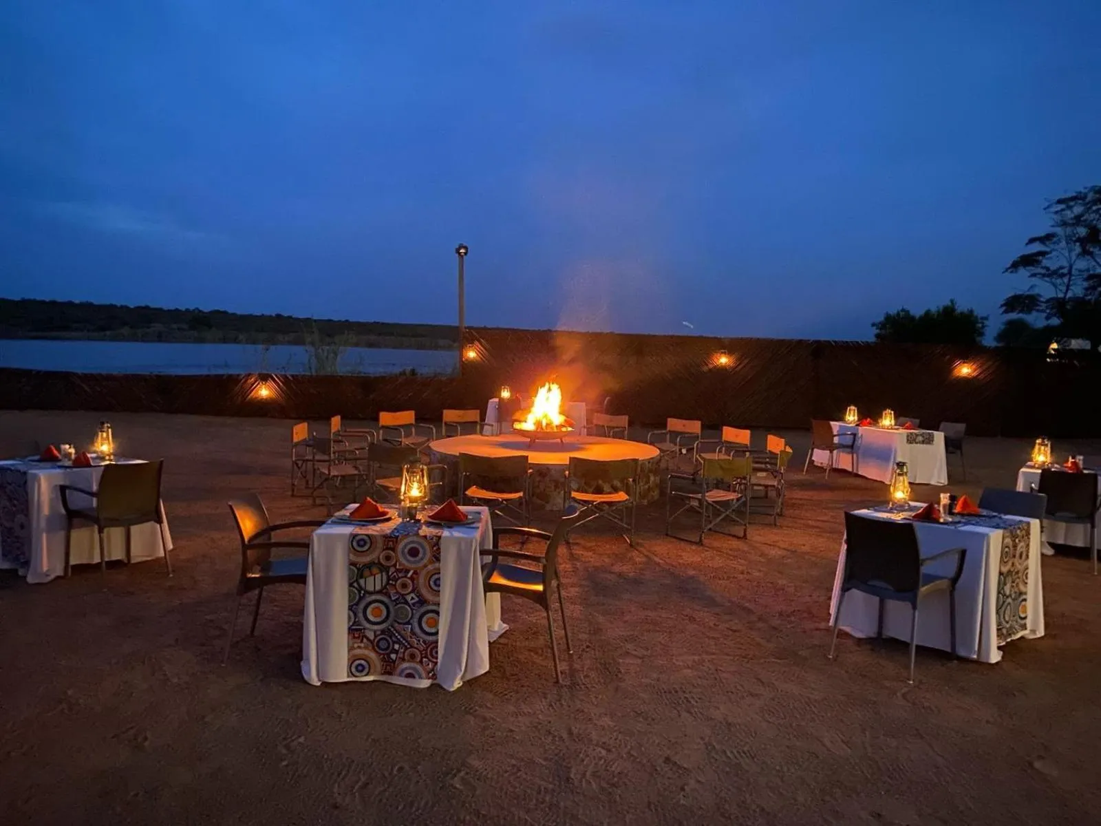 Restaurant/places to eat in Little Mongena Tented Camp