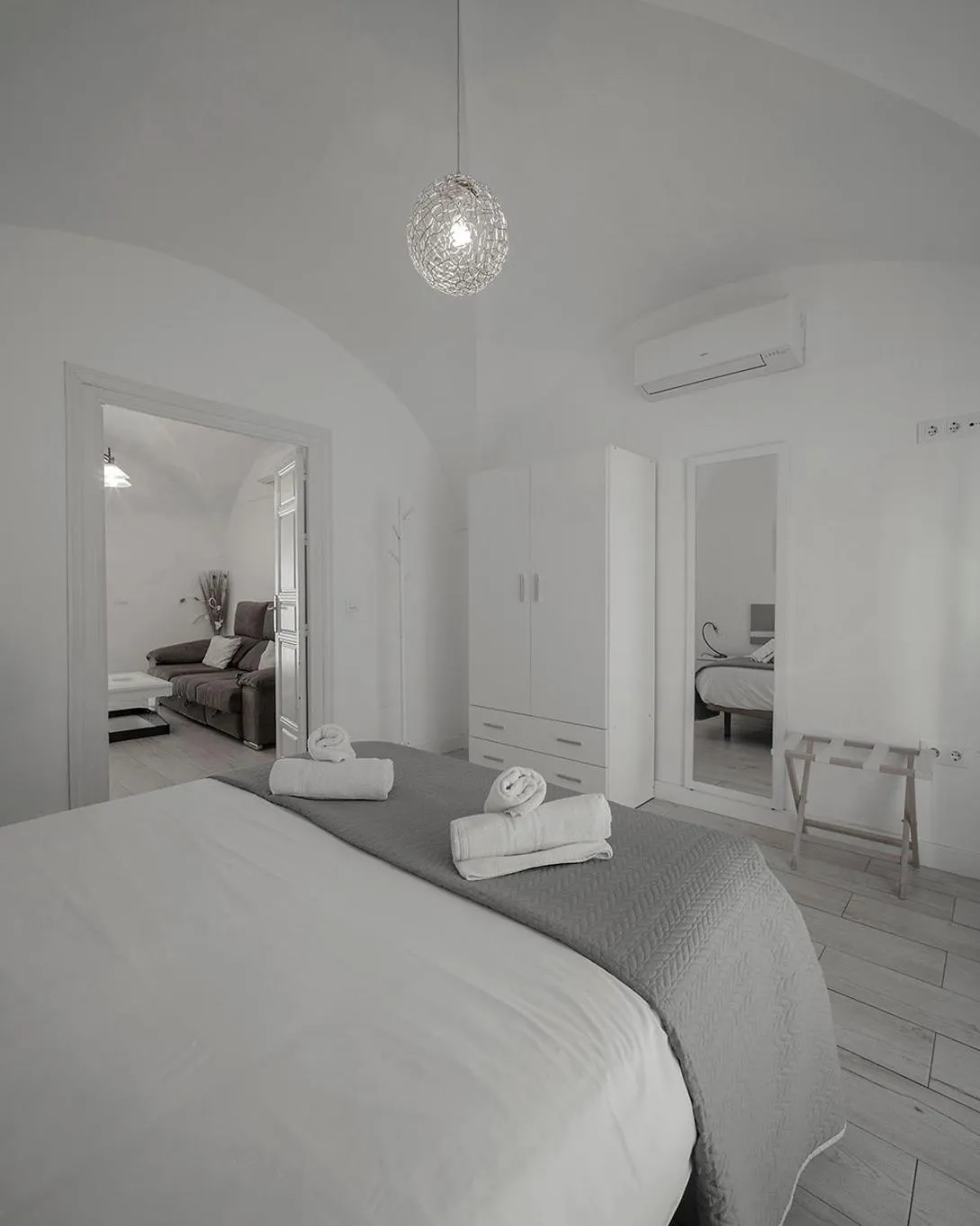 Bed in Apartamentos Gladiador