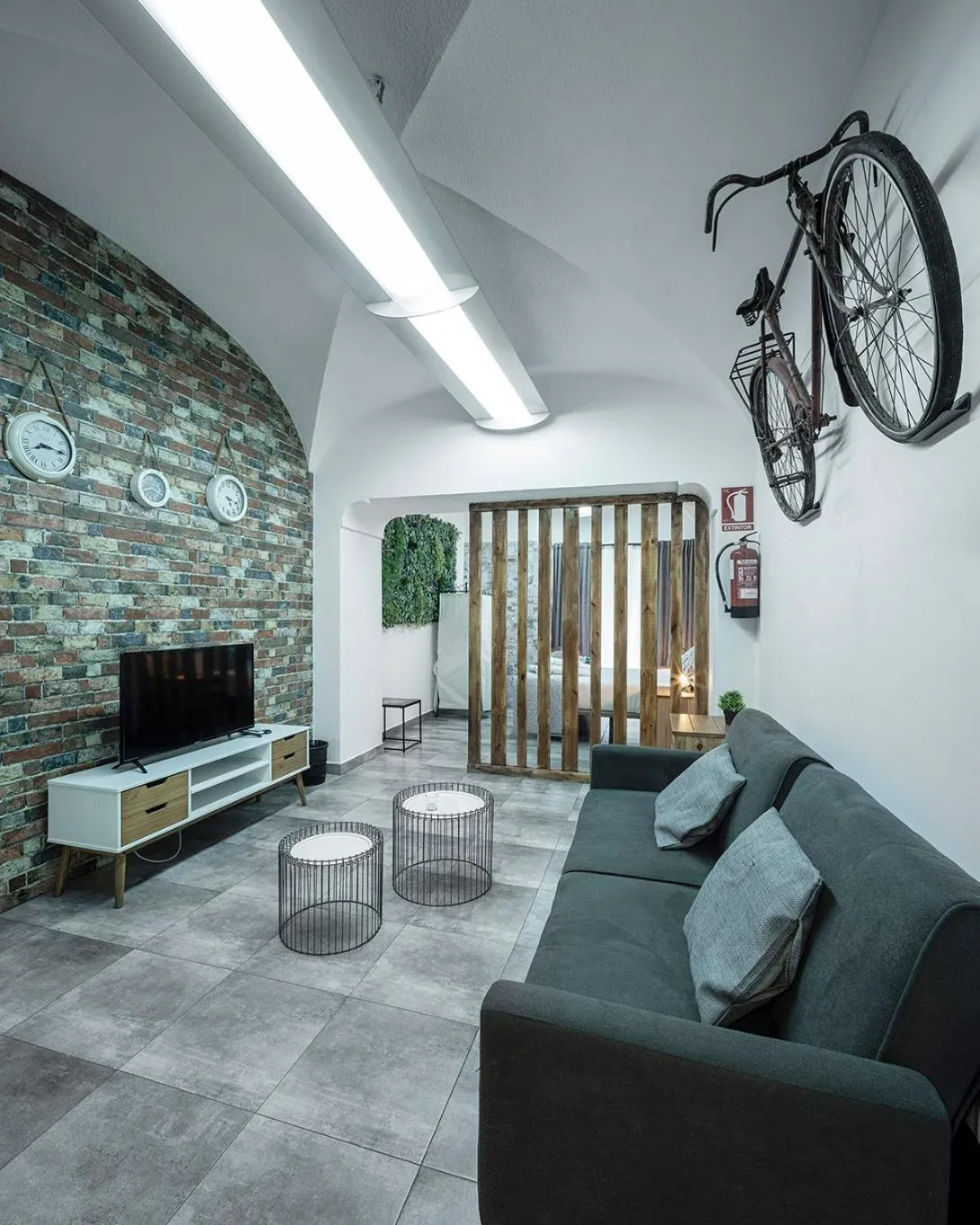 Living room in Apartamentos Gladiador