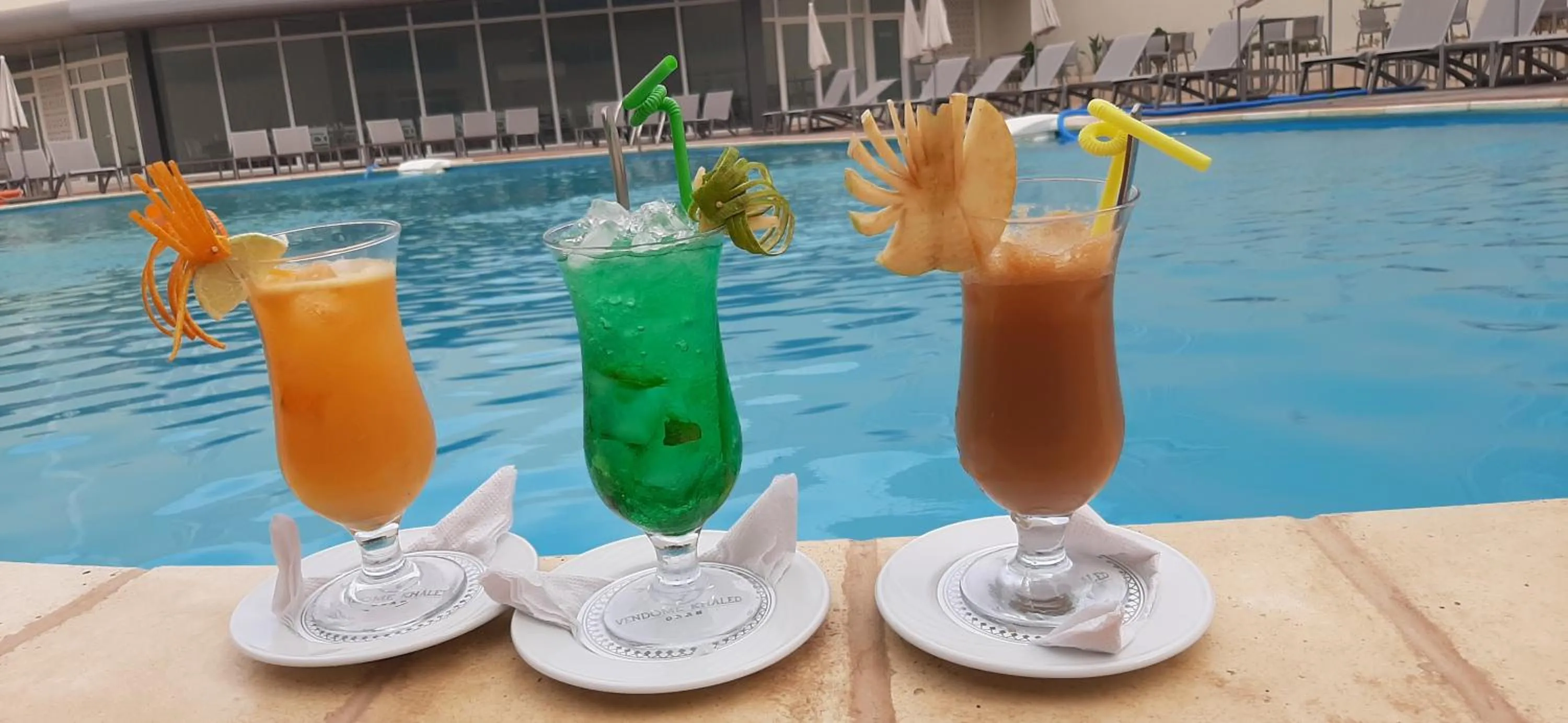 Swimming pool in Vent-Dôme Khaled Hotel & SPA