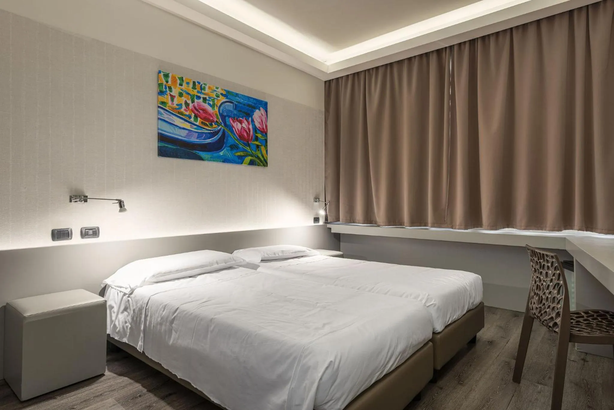 Bedroom, Bed in The Gate Hotel - Firenze Nord