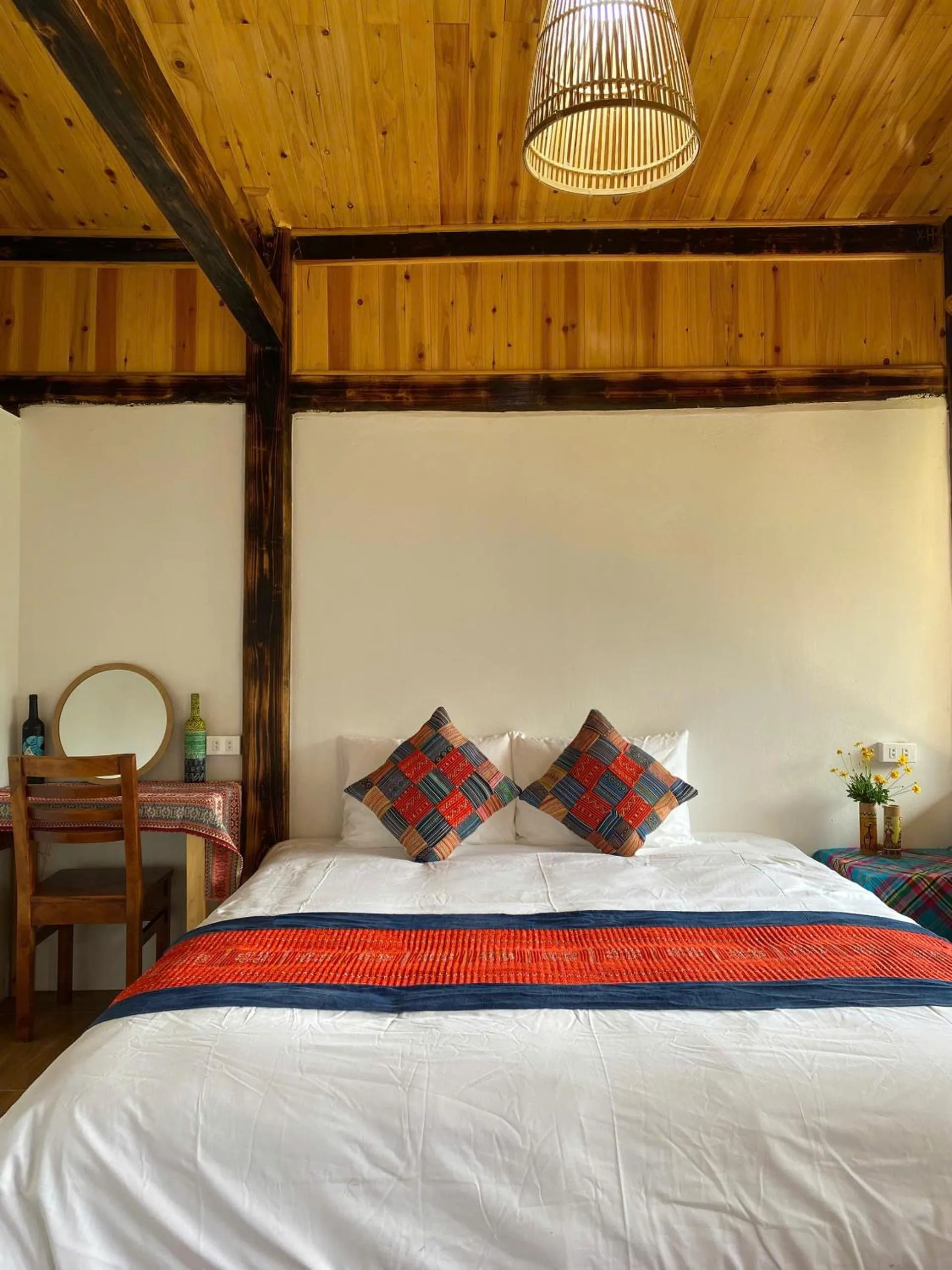 Bed in The Link farmstay