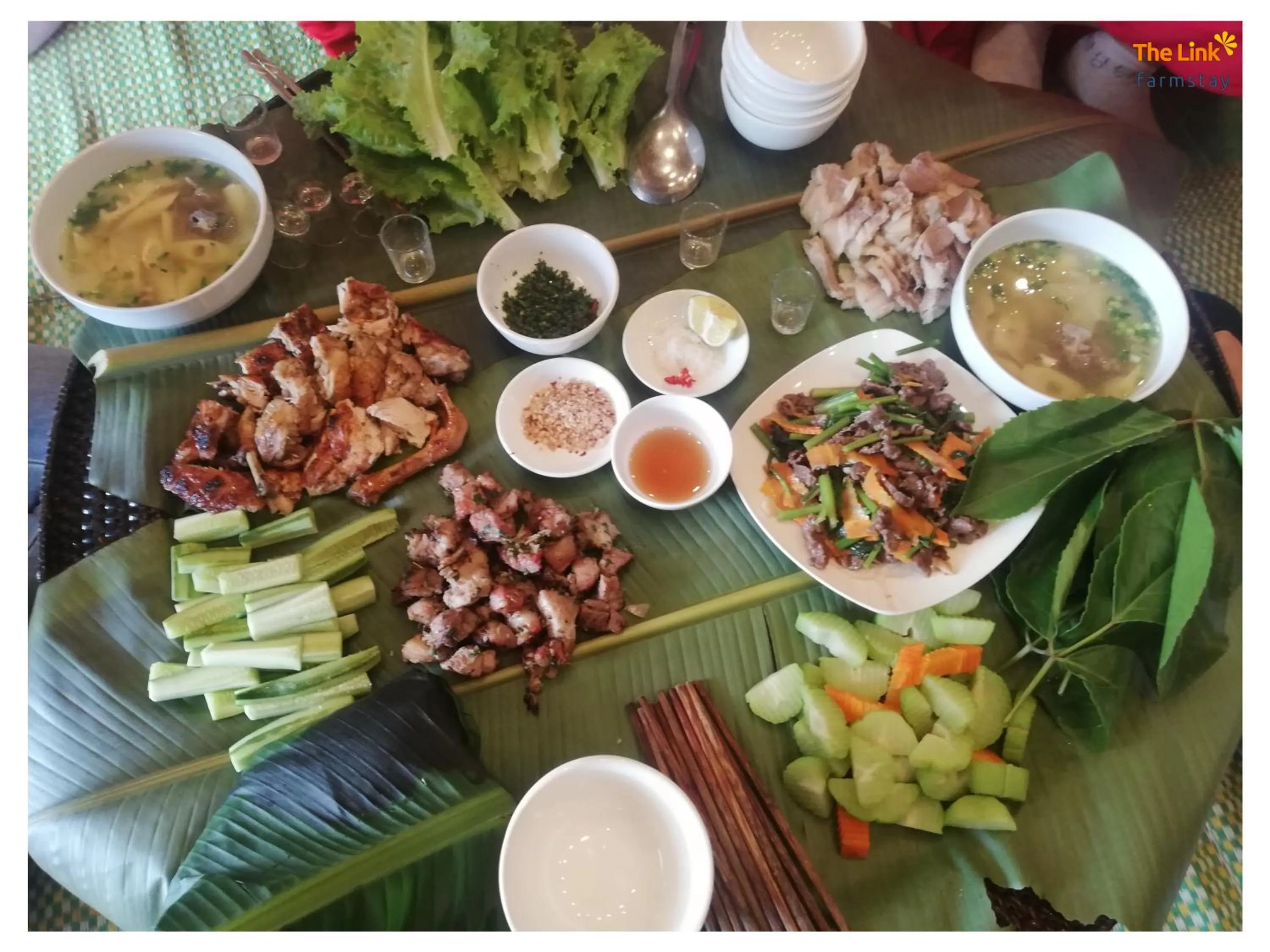 Food and drinks in The Link farmstay