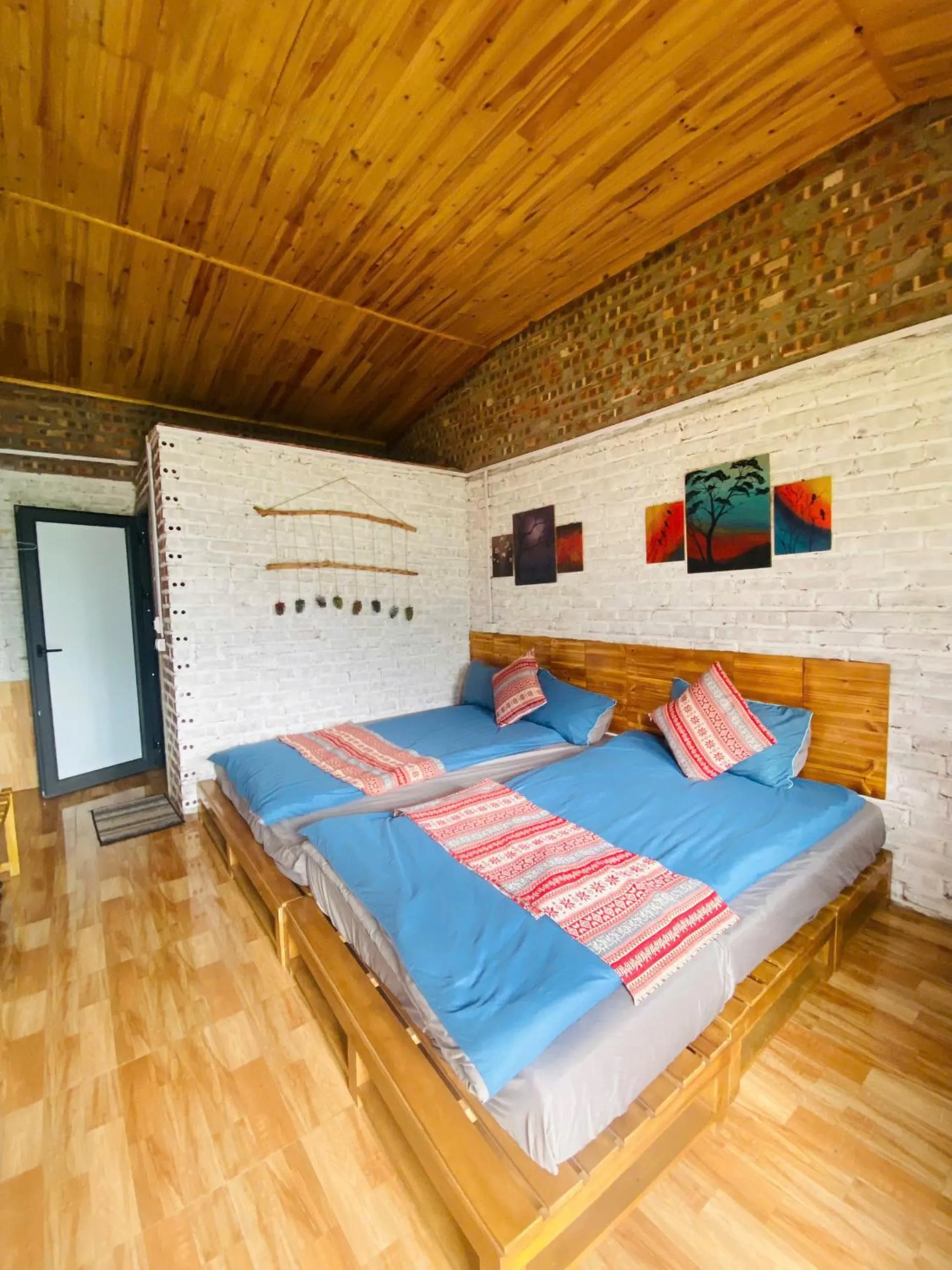 Bed in The Link farmstay