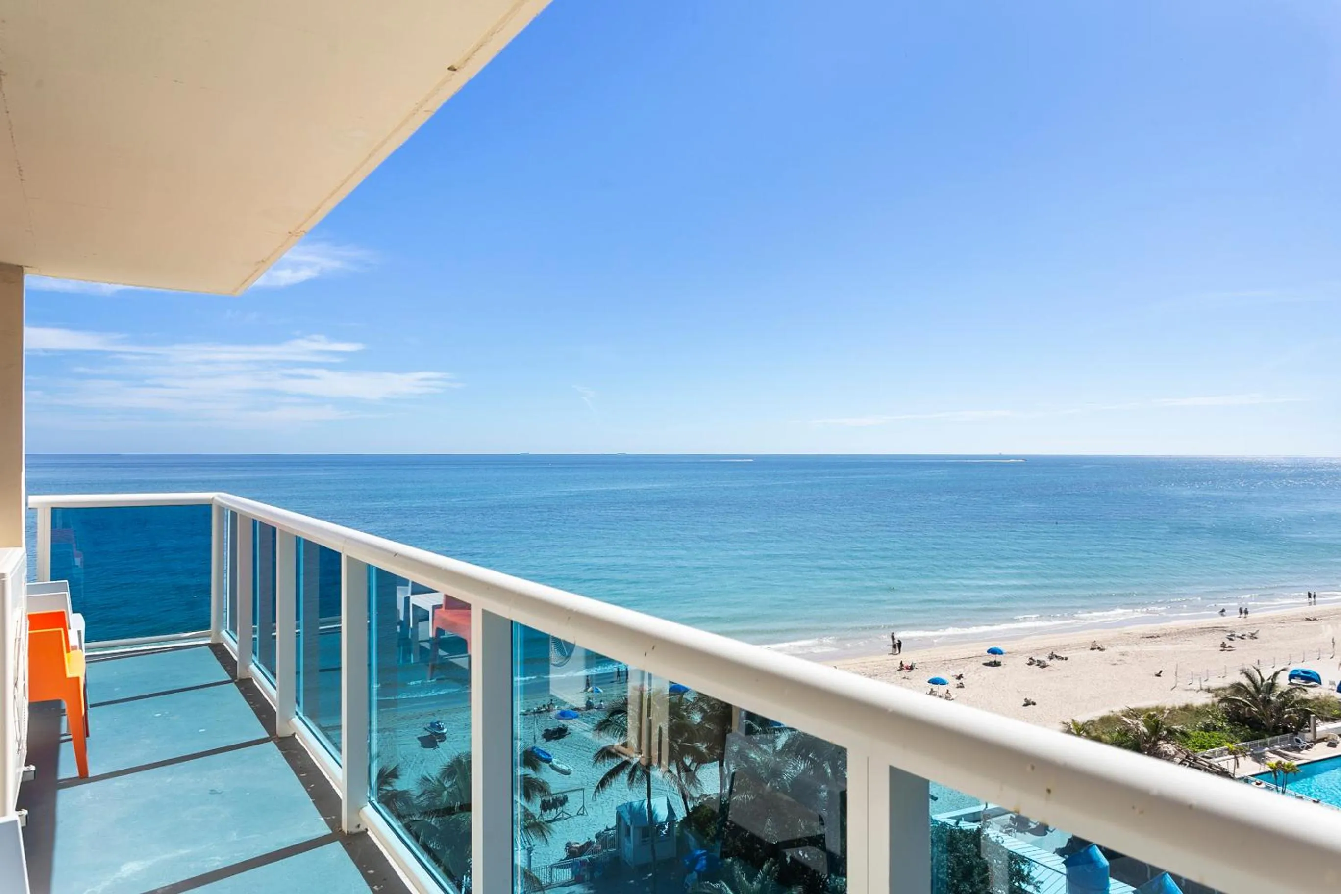 Balcony/Terrace in Ocean Sky Hotel & Resort